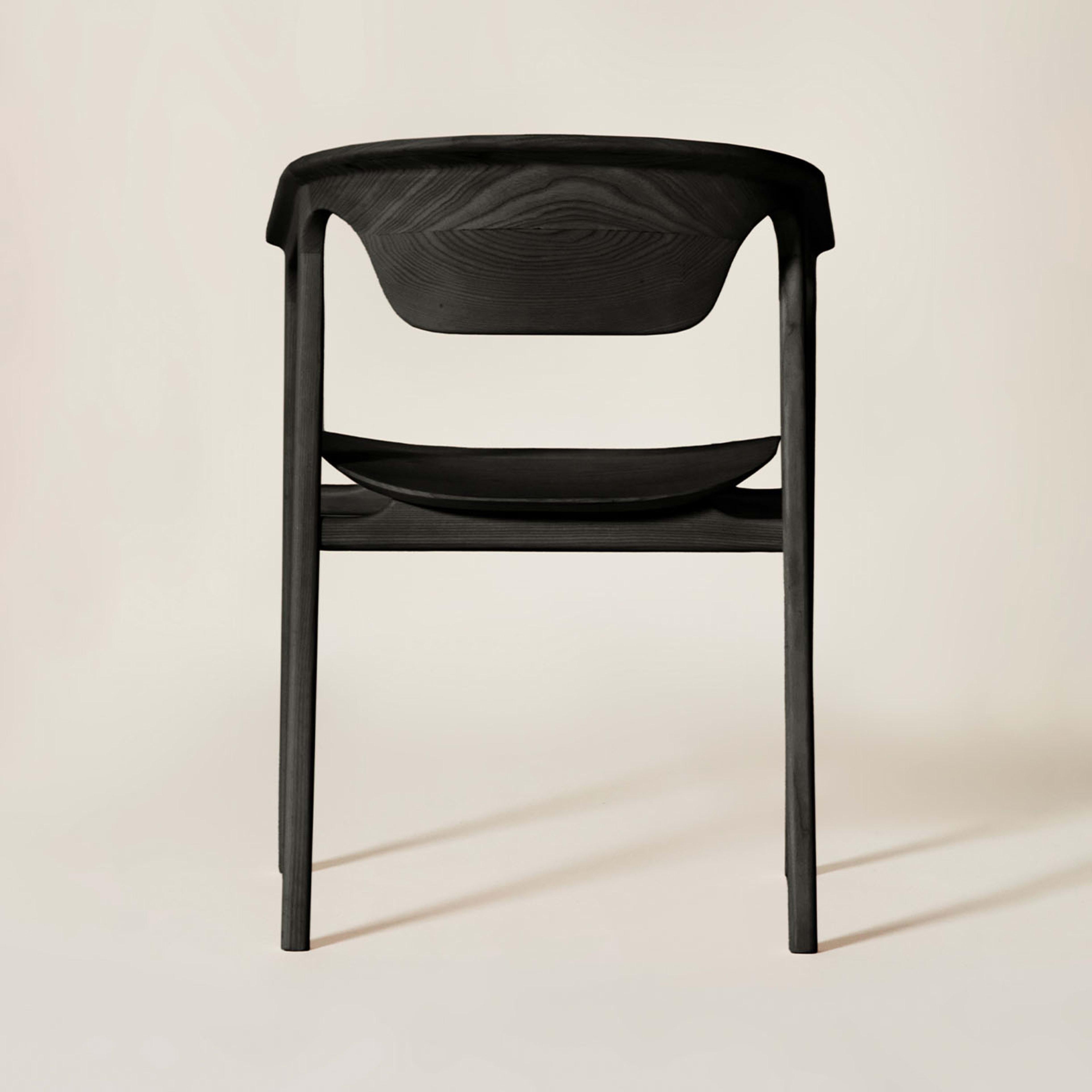 Duna Black Ash Chair In New Condition For Sale In Milan, IT