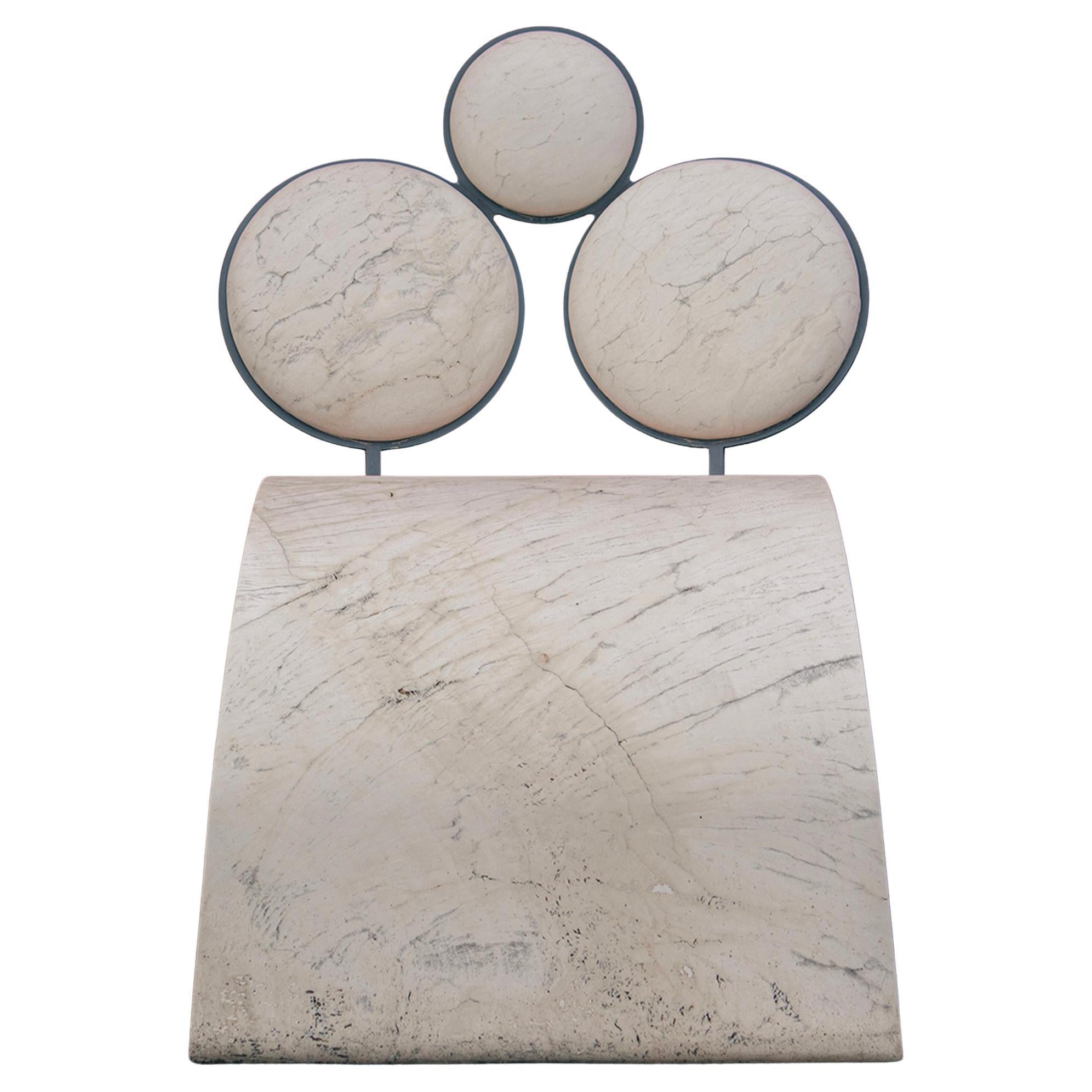 Duna Marble Chair by Serafini