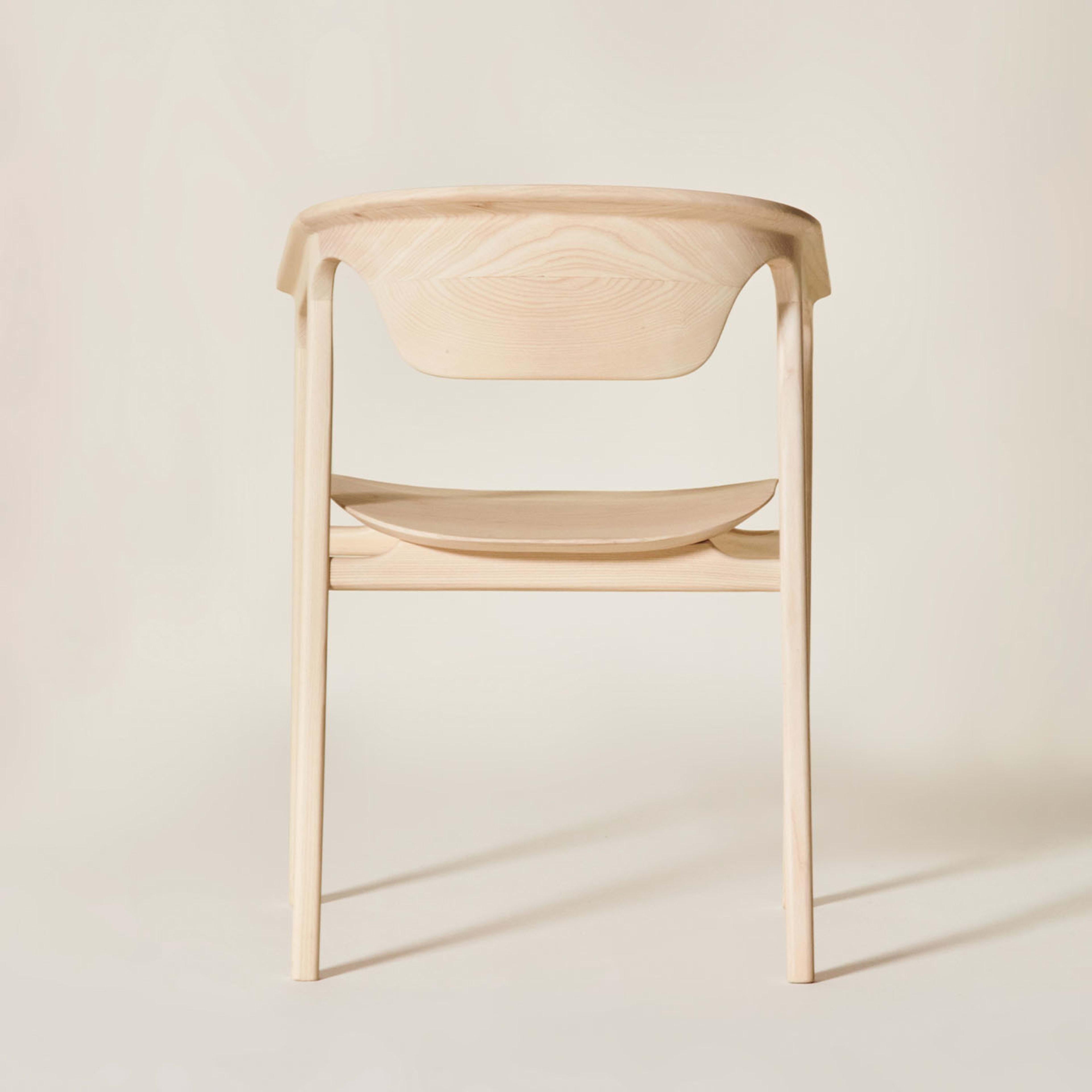 Duna Natural Ash Chair In New Condition For Sale In Milan, IT