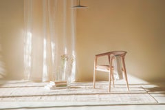 Duna Solid Wood Chair, Ash in Handmade Natural Finish, Contemporary