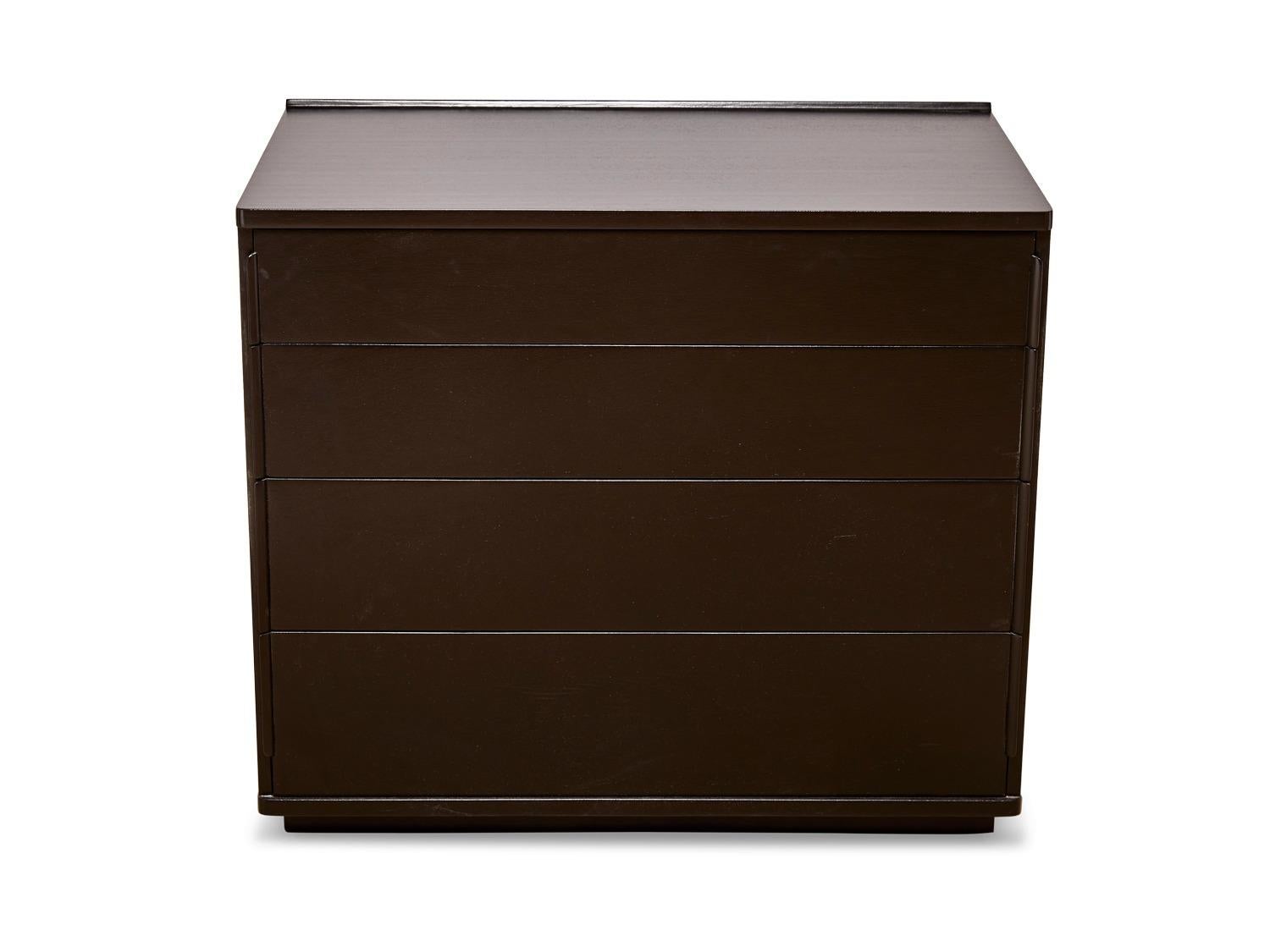 Dunbar 4-drawer chest. Dimensions: 34 W x 21 D x 29.5 H.
