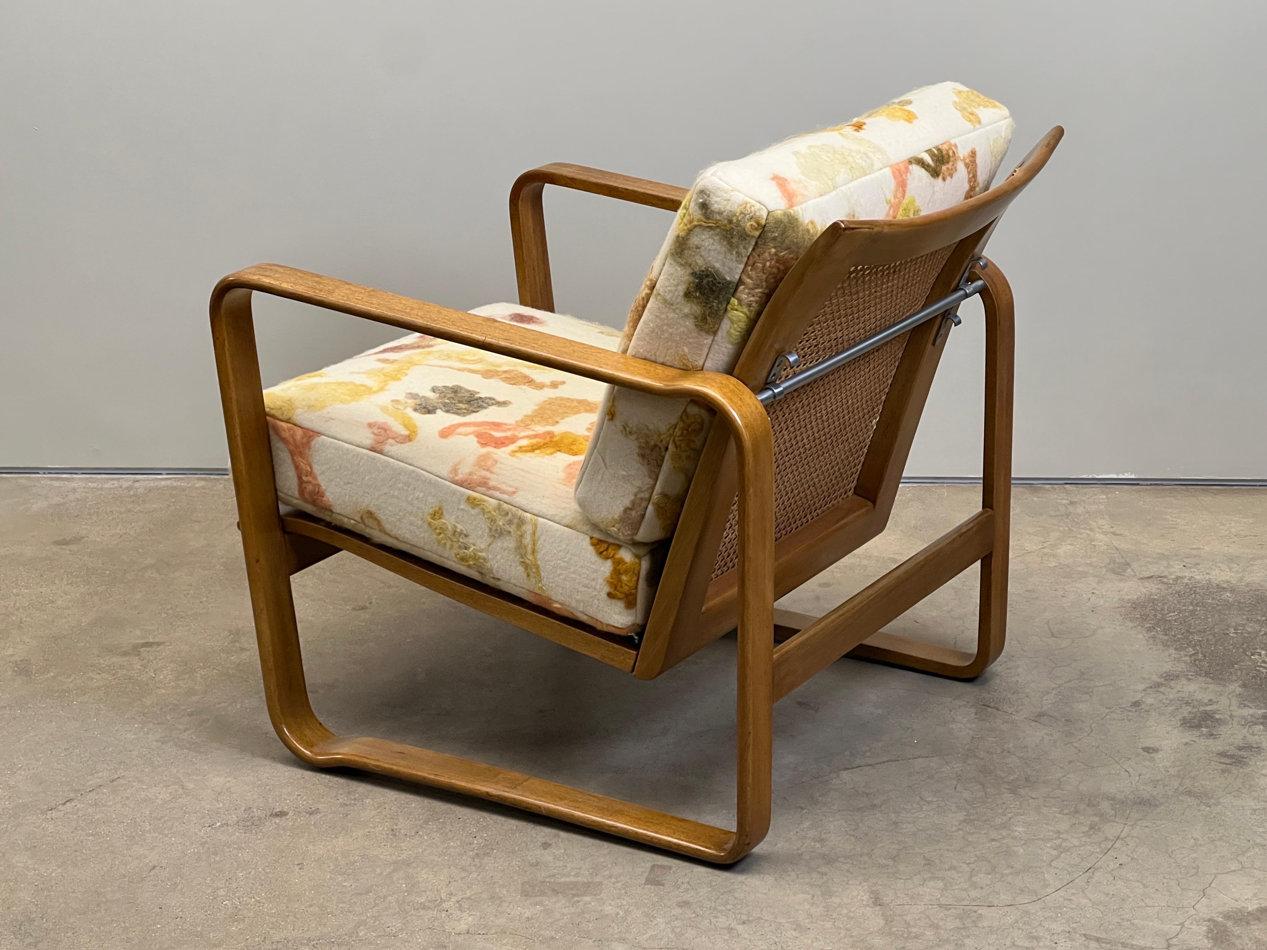 Sedia con serbatoio regolabile Dunbar di Edward Wormley in vendita 7