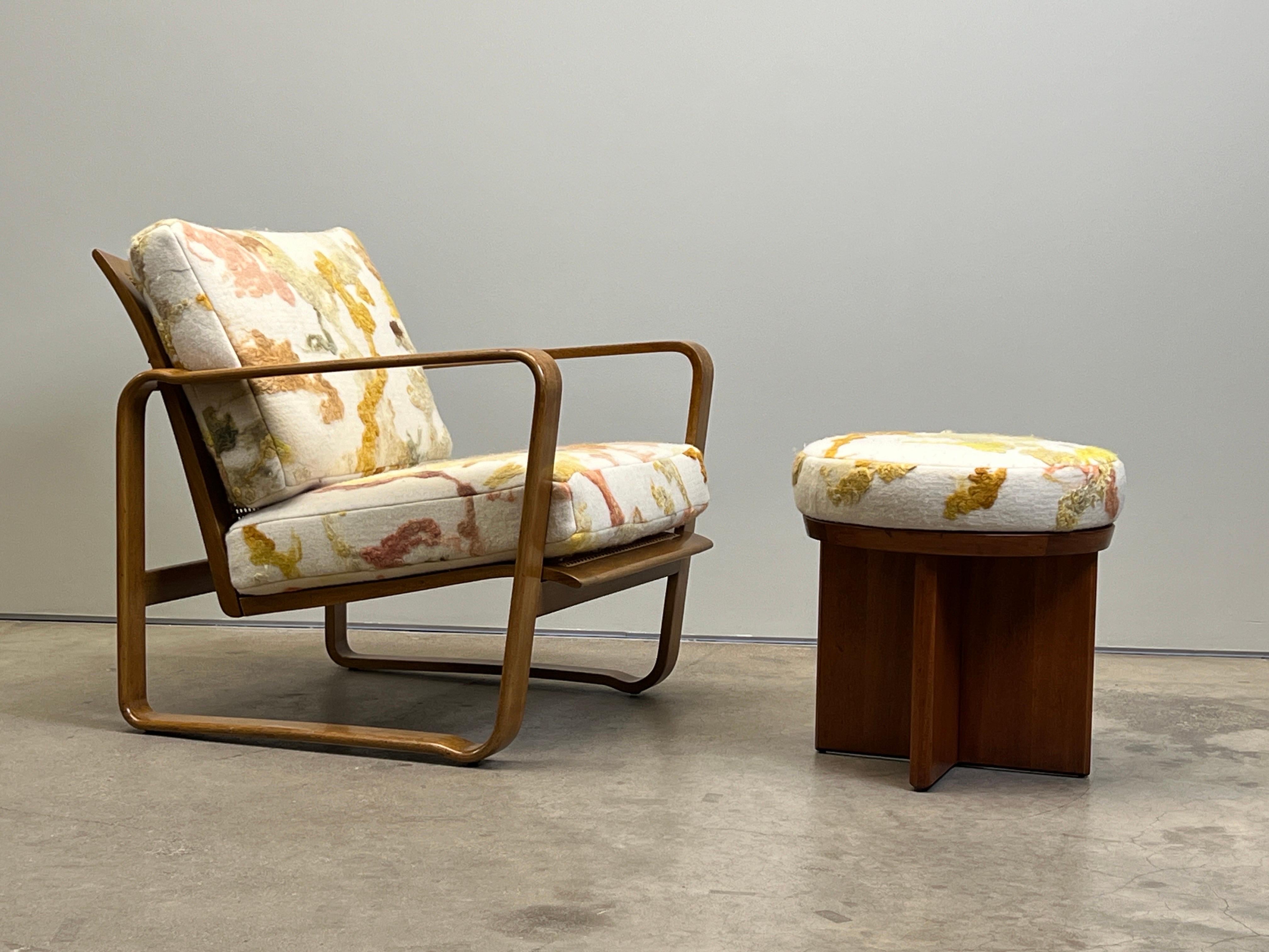 Sedia con serbatoio regolabile Dunbar di Edward Wormley in vendita 14