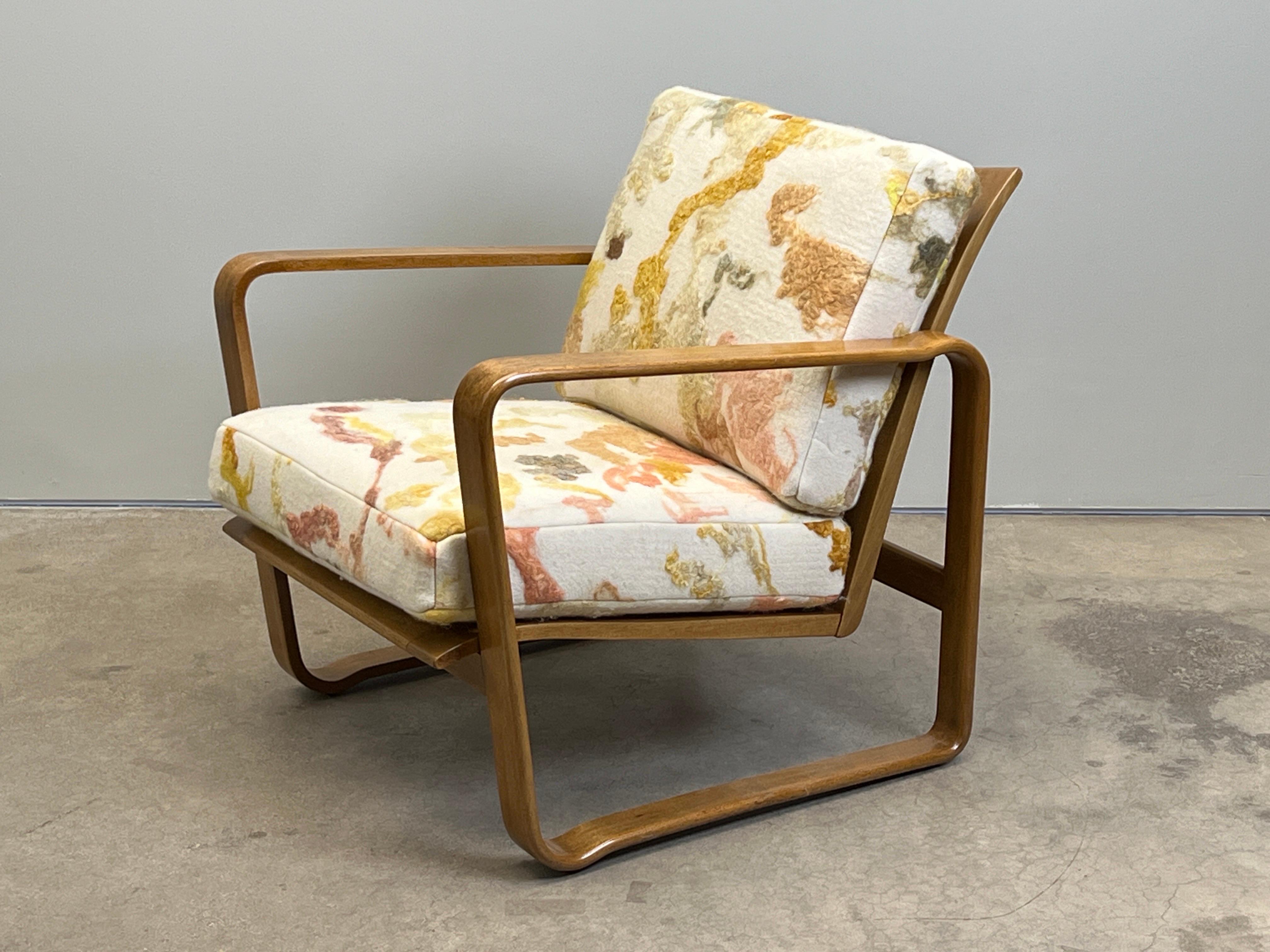 Sedia con serbatoio regolabile Dunbar di Edward Wormley in vendita 1