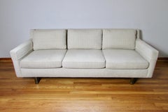 Dunbar Furniture Mid-Century Upholstered Three-Seat Sofa
