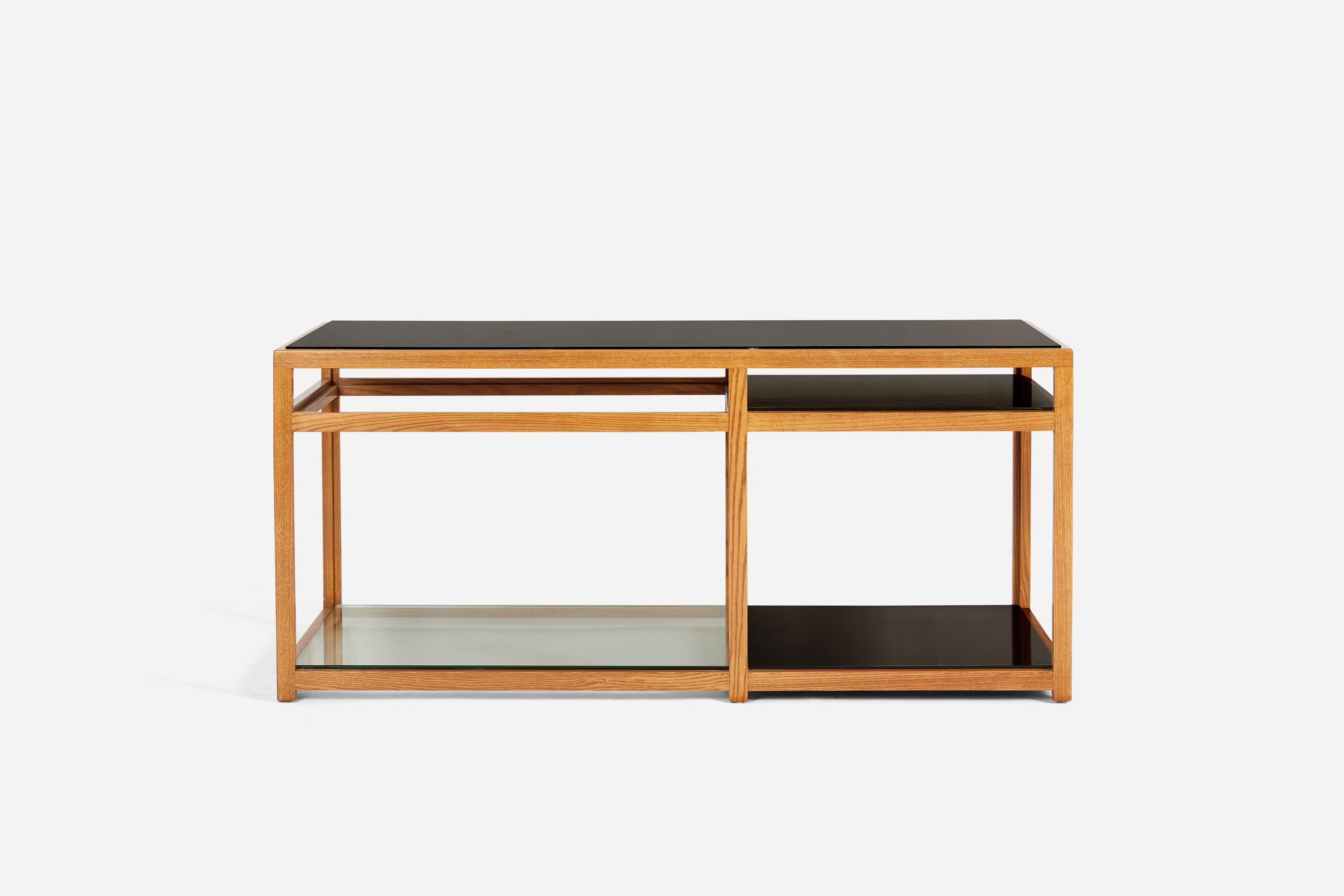 Dunbar Architectural Nesting Console Tables, Edward Wormley 1