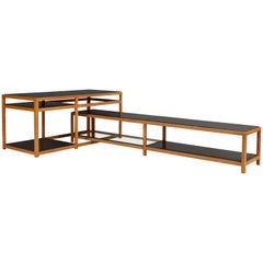 Dunbar Architectural Nesting Console Tables, Edward Wormley