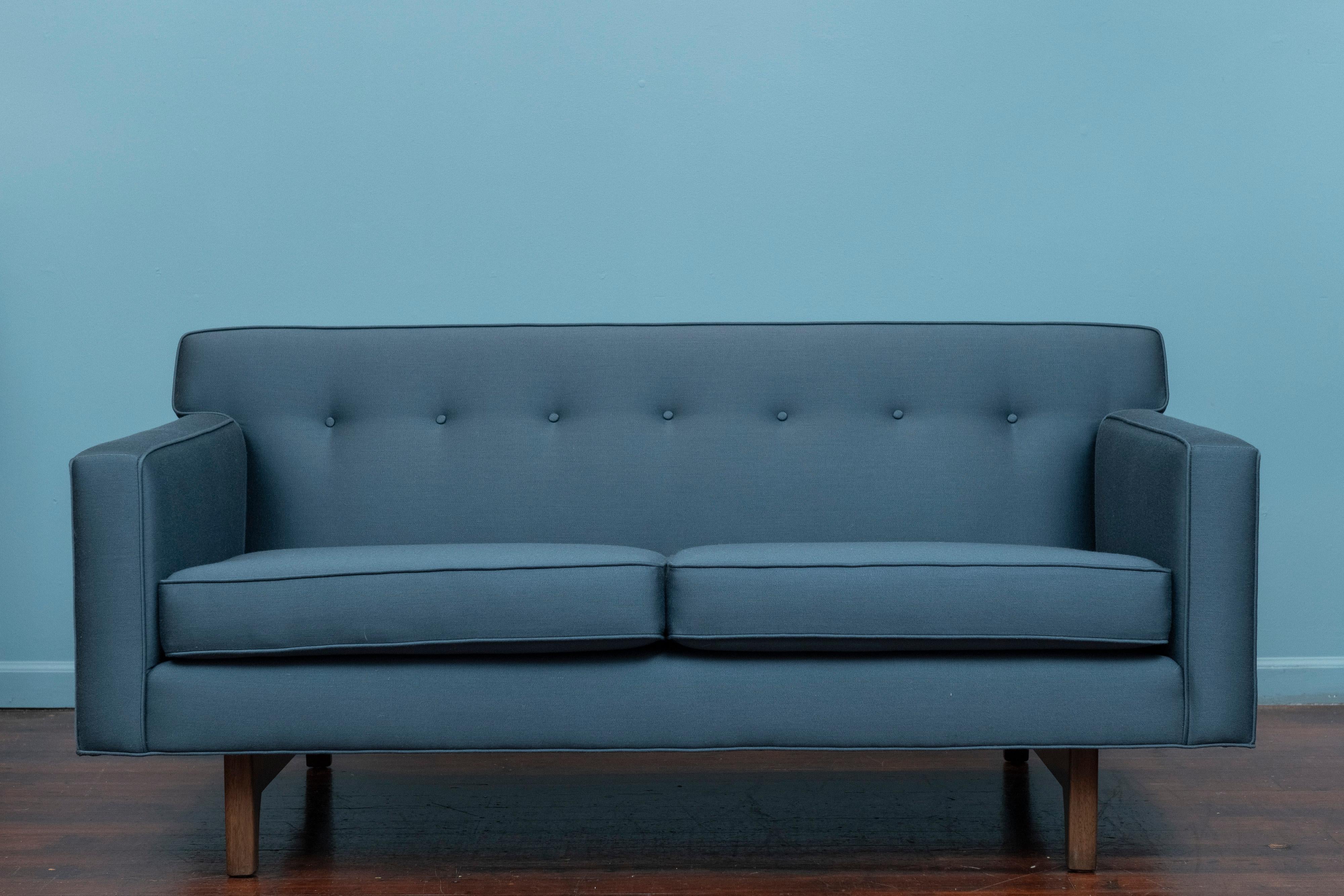 Mid-Century Modern Dunbar Bracket Back Sofa, Model 131  For Sale