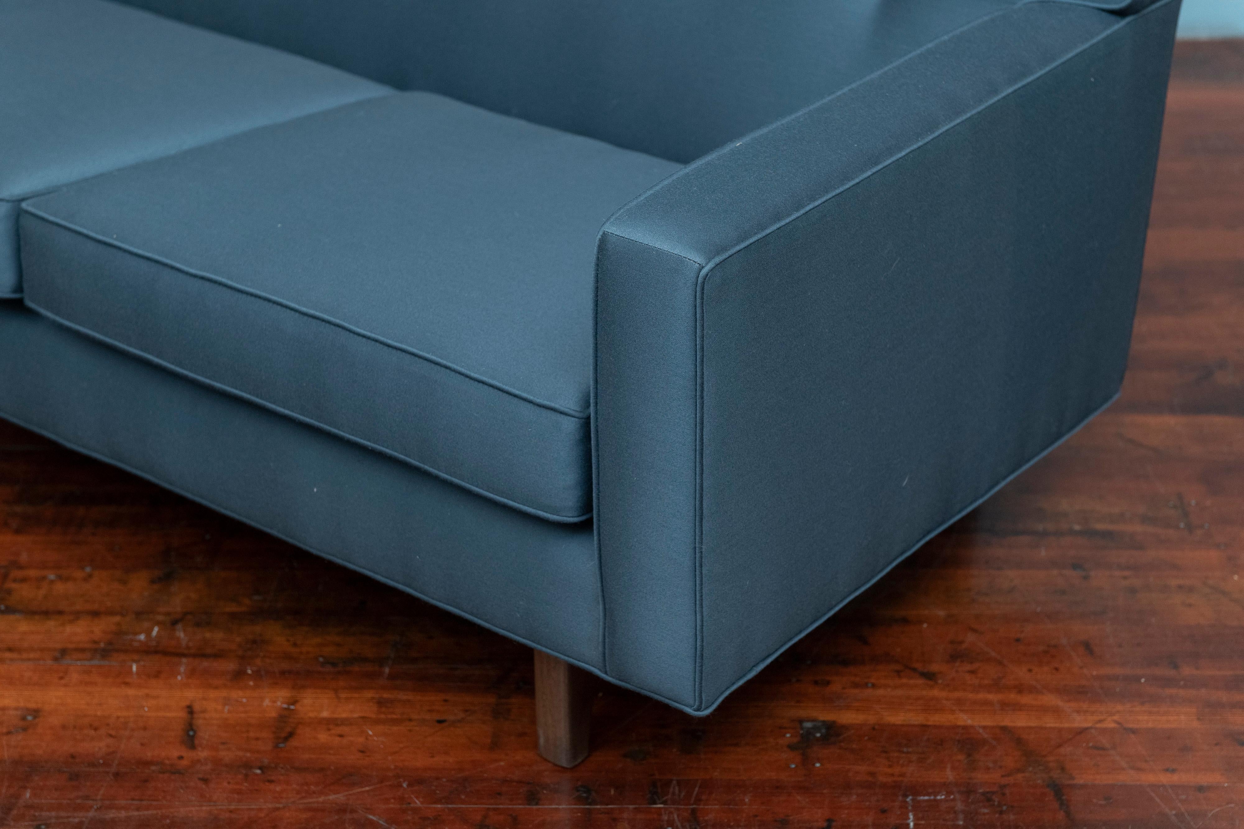 American Dunbar Bracket Back Sofa, Model 131  For Sale