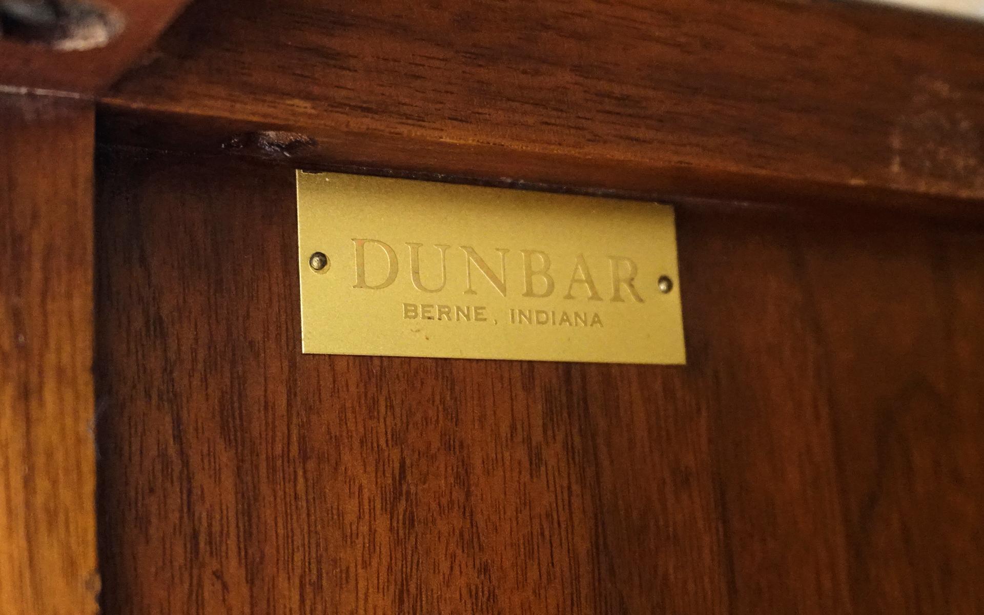 Dunbar Cabinet in Burl, Brass Mahogany and Yellow / Gold Lamartine Marble For Sale 3