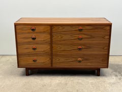 Coffre Dunbar avec carreaux Natzler d'Edward Wormley