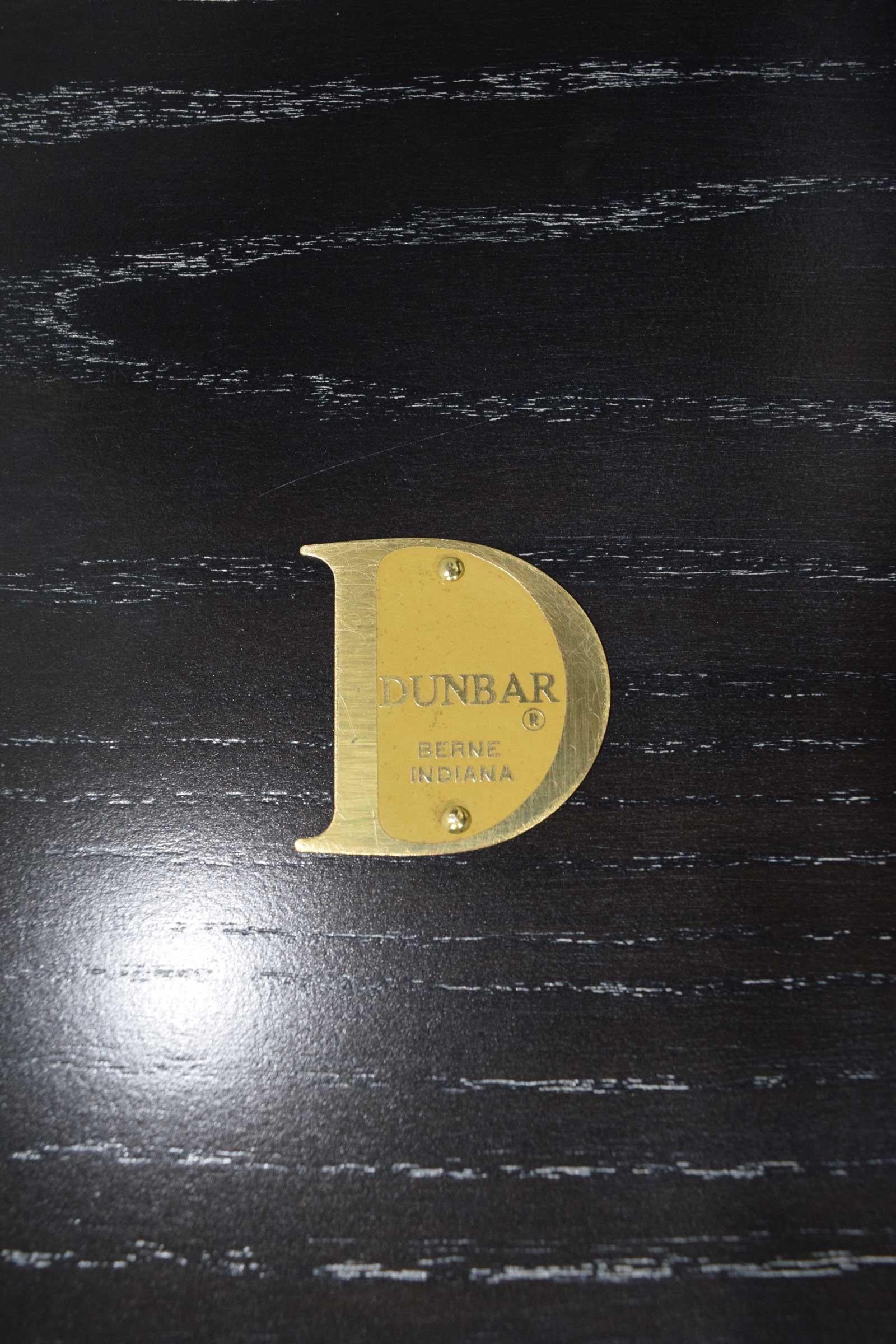 Dunbar Cocktail/Coffee Table in Cerused Ebony Oak For Sale 4