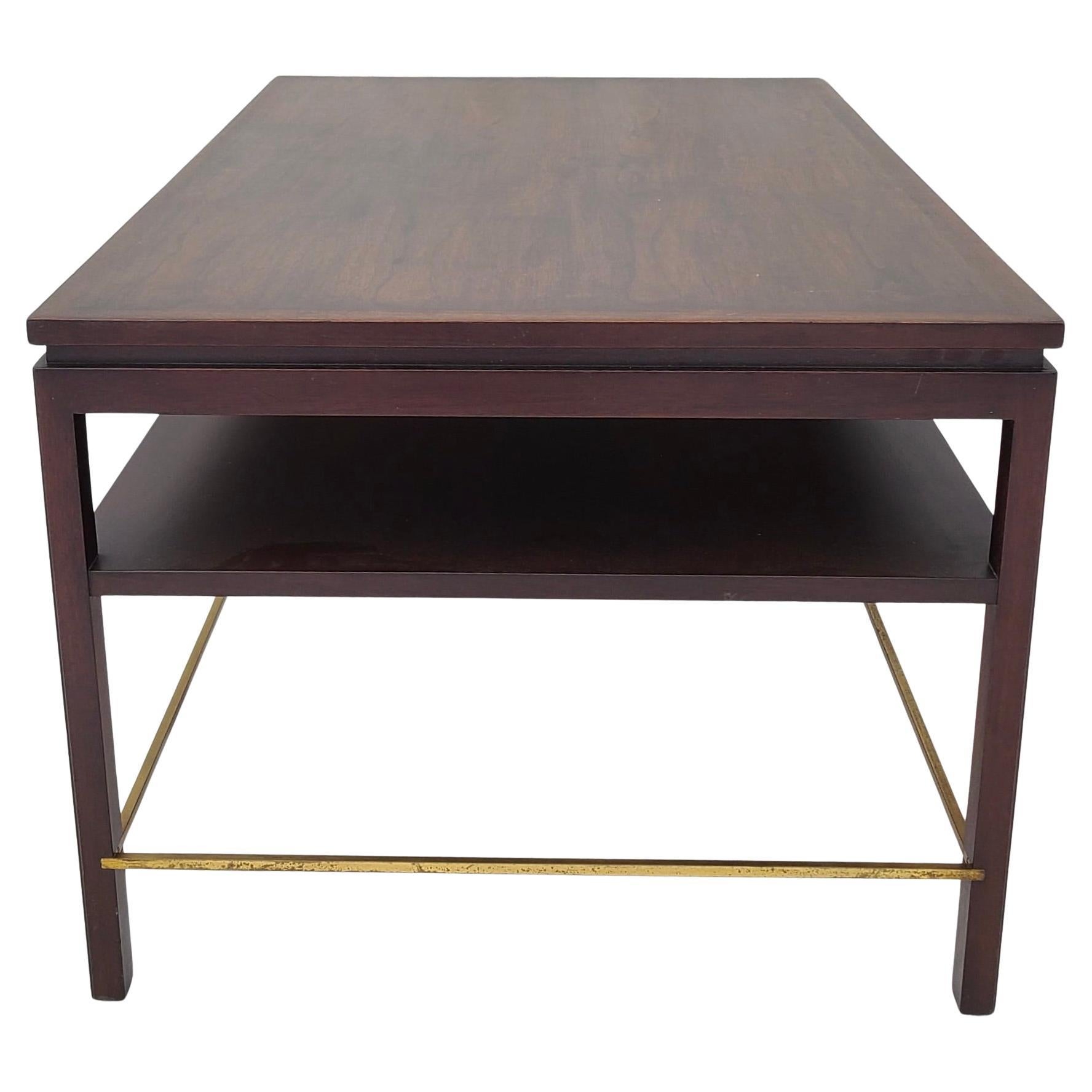 Table basse Dunbar par Edward Wormley Laiton Noyer en vente 1