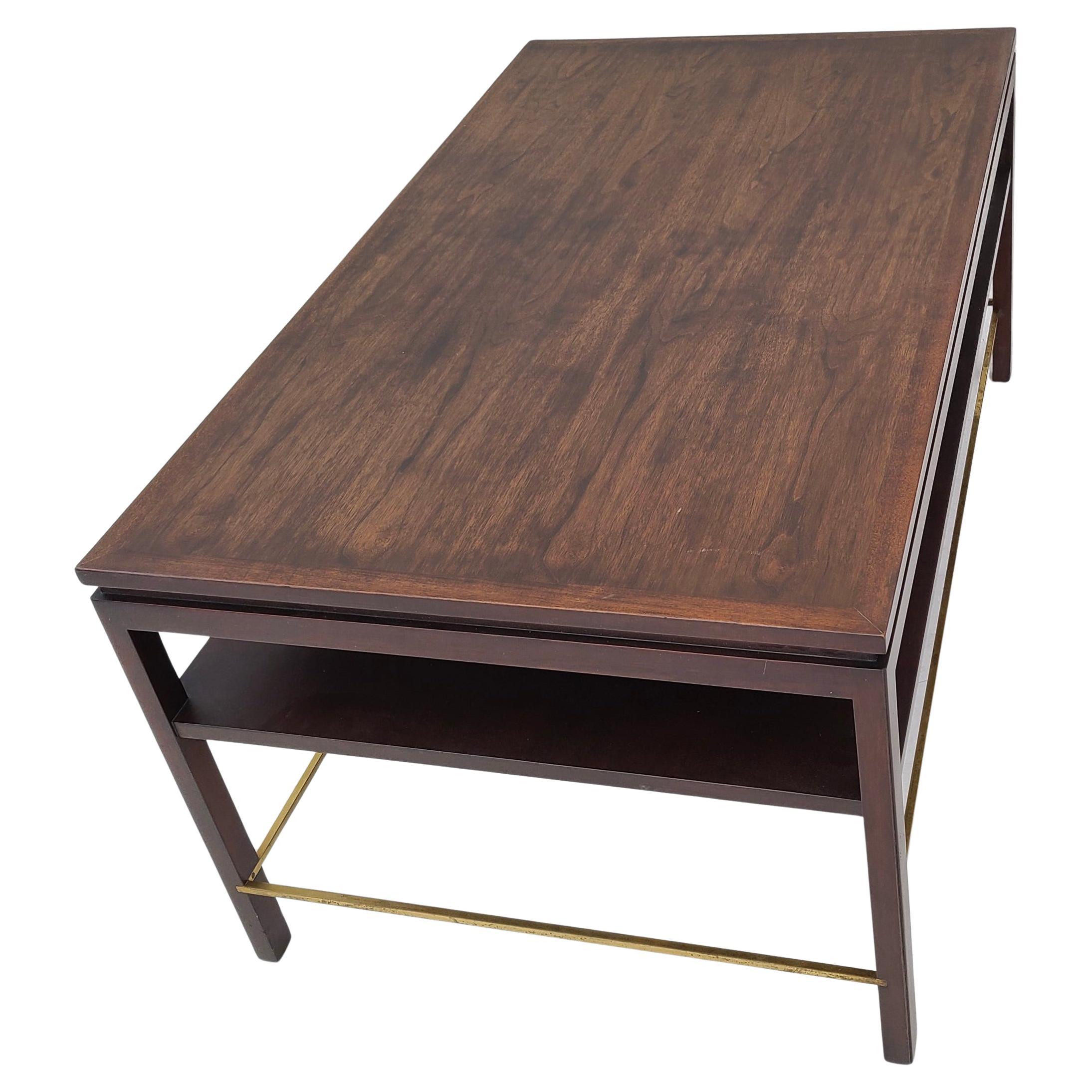 Table basse Dunbar par Edward Wormley Laiton Noyer en vente 2