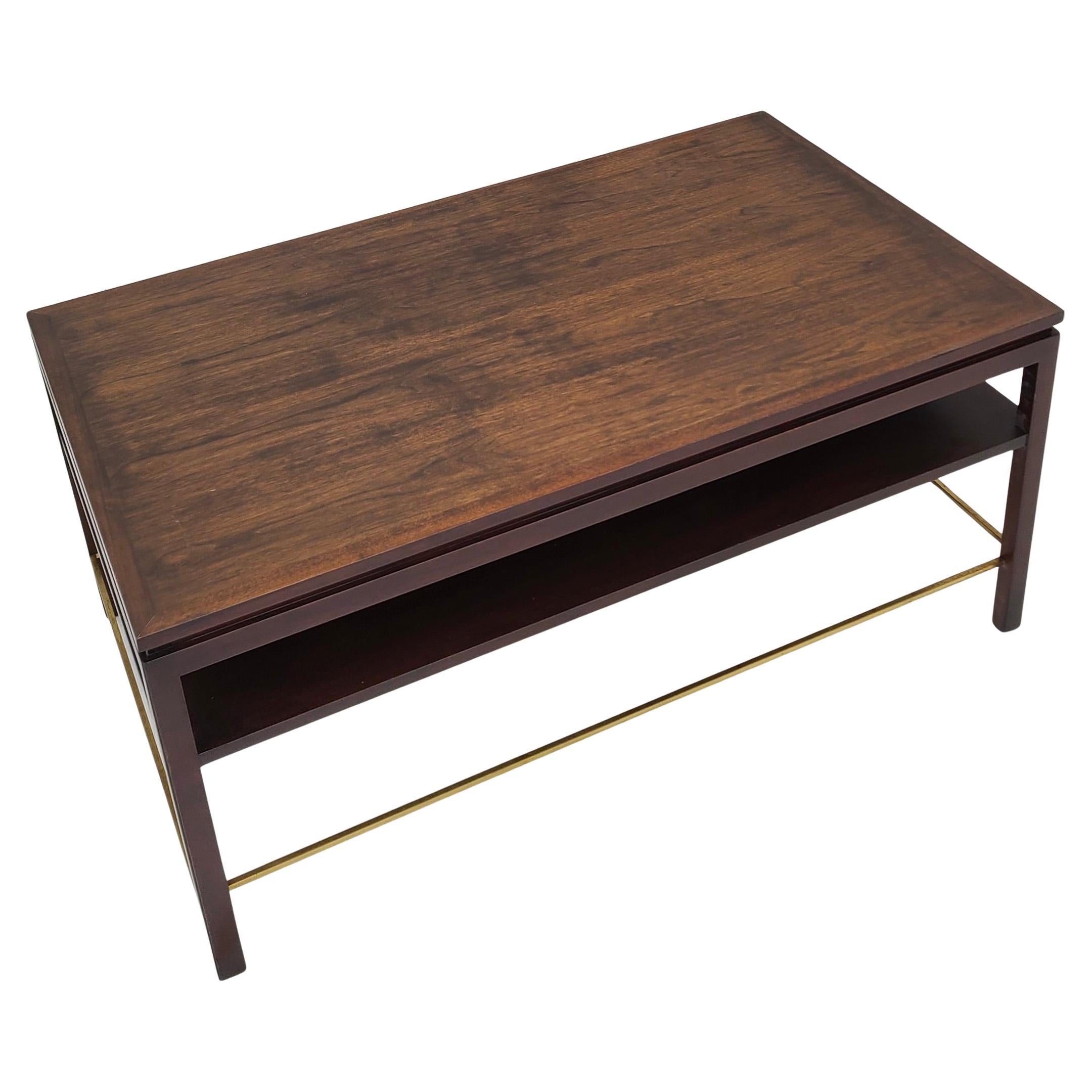 Table basse Dunbar par Edward Wormley Laiton Noyer en vente 3