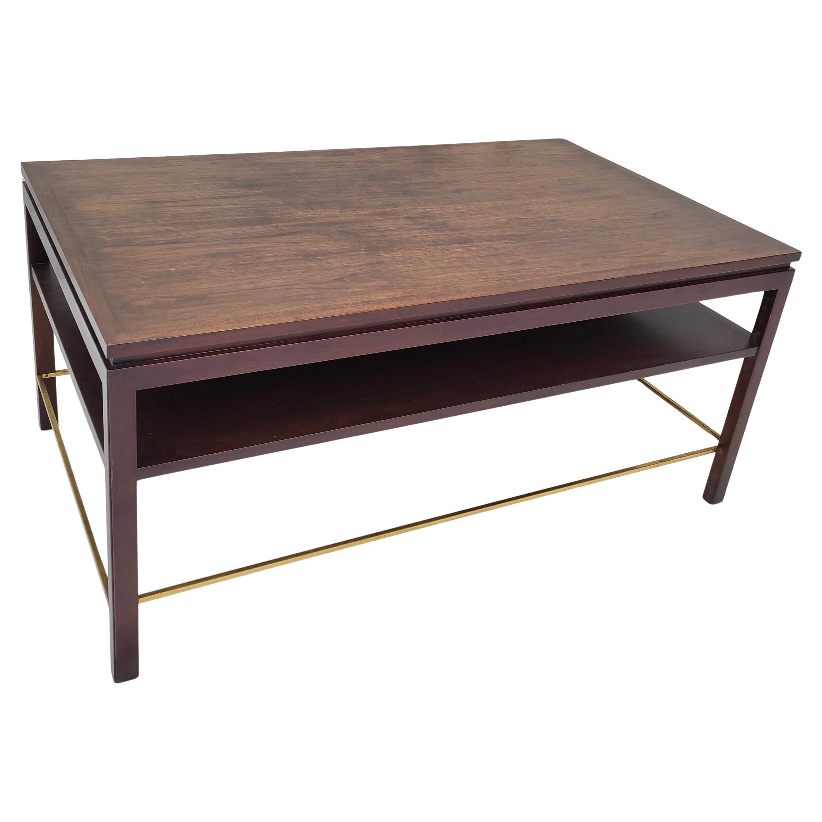 Table basse Dunbar par Edward Wormley Laiton Noyer en vente 4