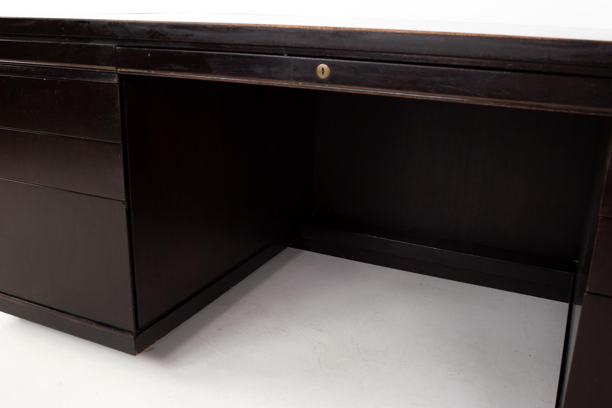 American Dunbar Contract Division Mid Century Executive Desk For Sale