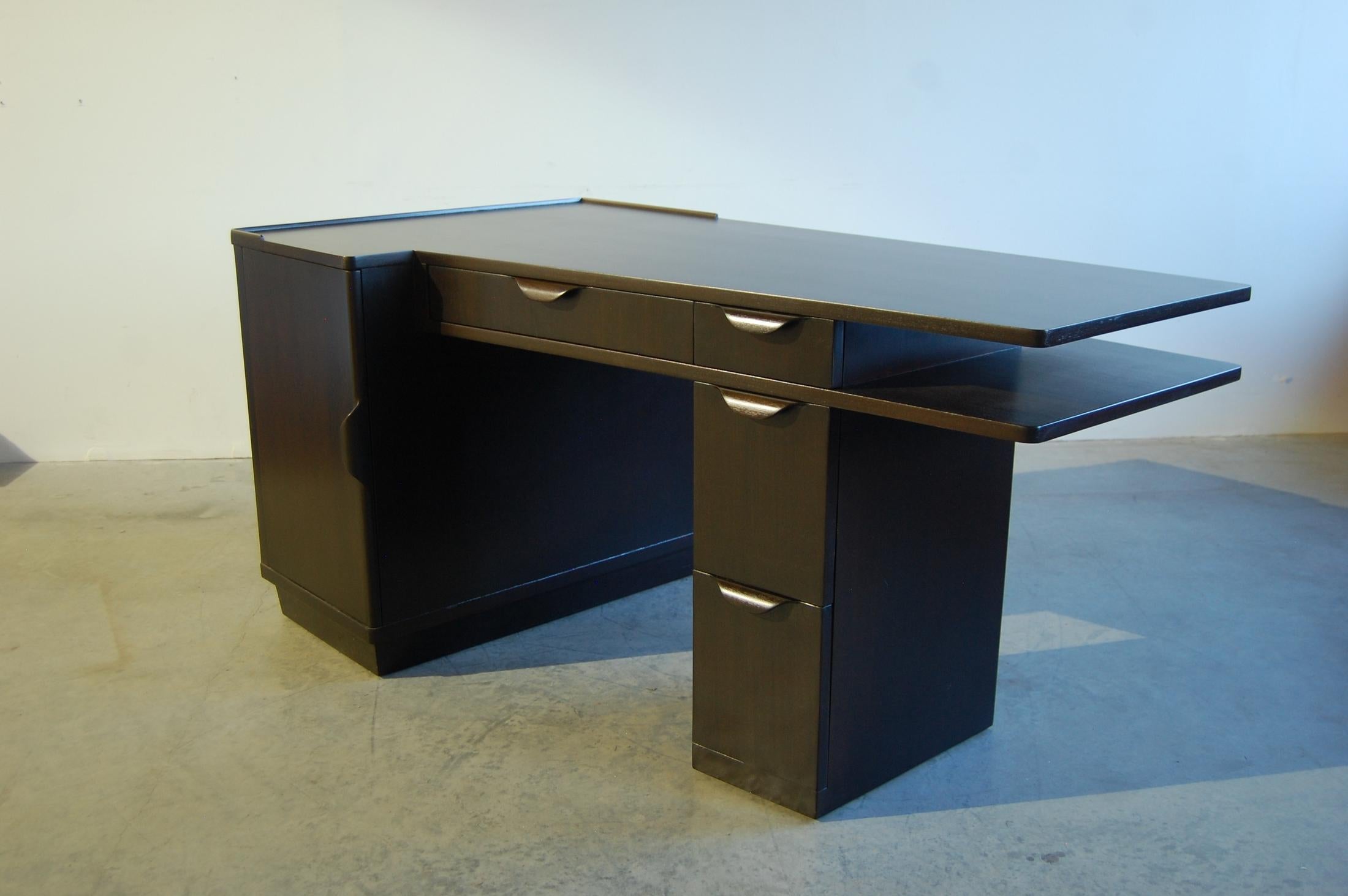Mahogany Dunbar Desk Designed by Edward Wormley