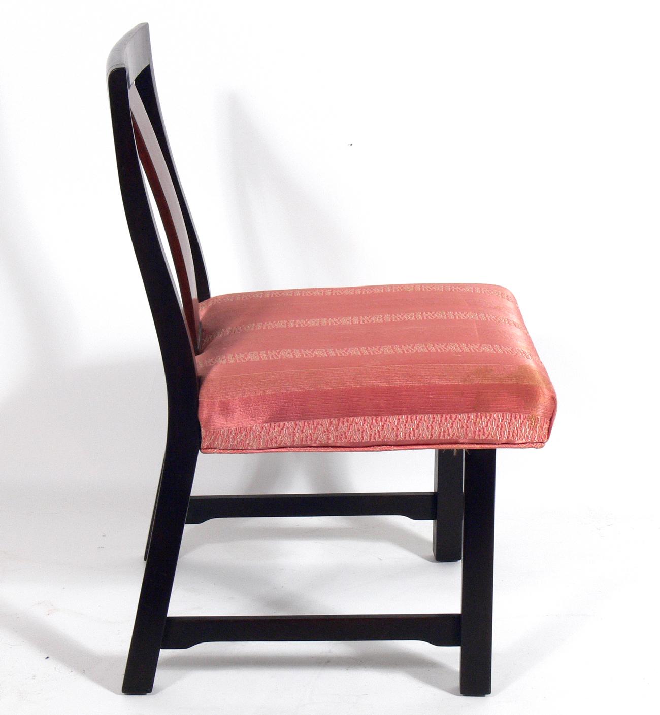 Mid-20th Century Dunbar Dining Chairs For Sale