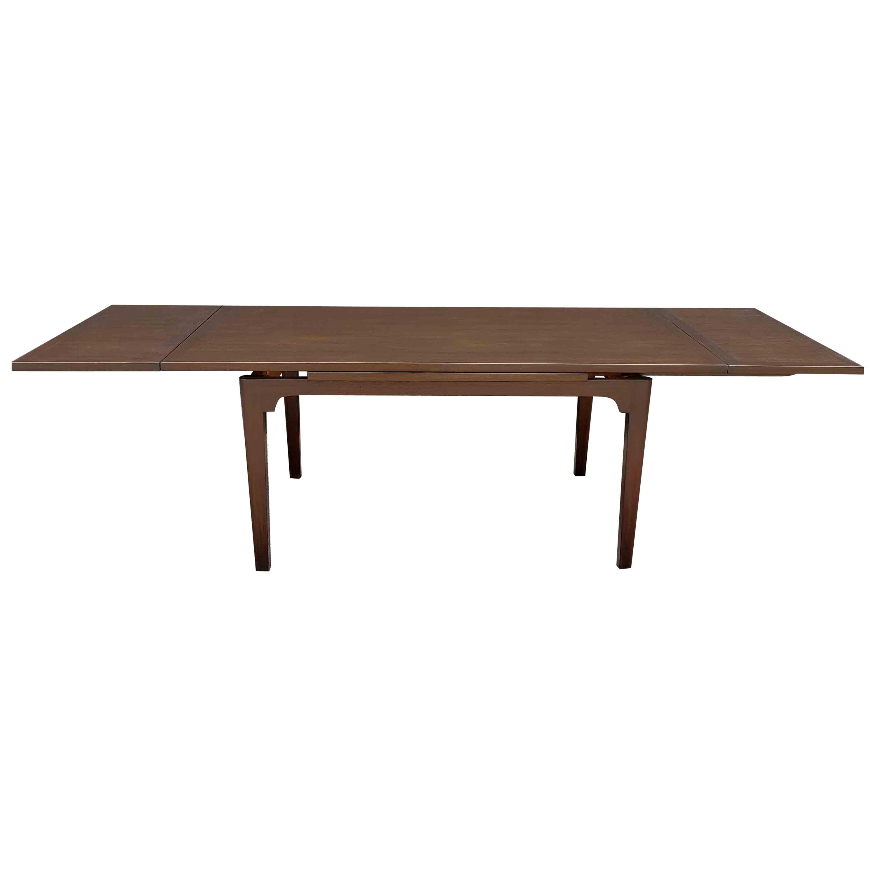Dunbar Dining Table by Edward Wormley with Retractable Leaves Mahogany, 1950s