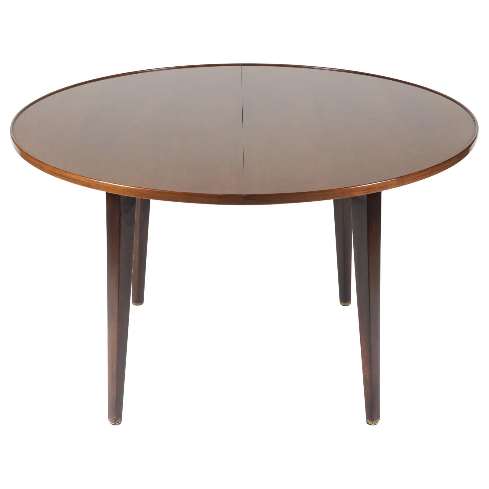 Dunbar Dining Table with Two Leaf Extensions For Sale