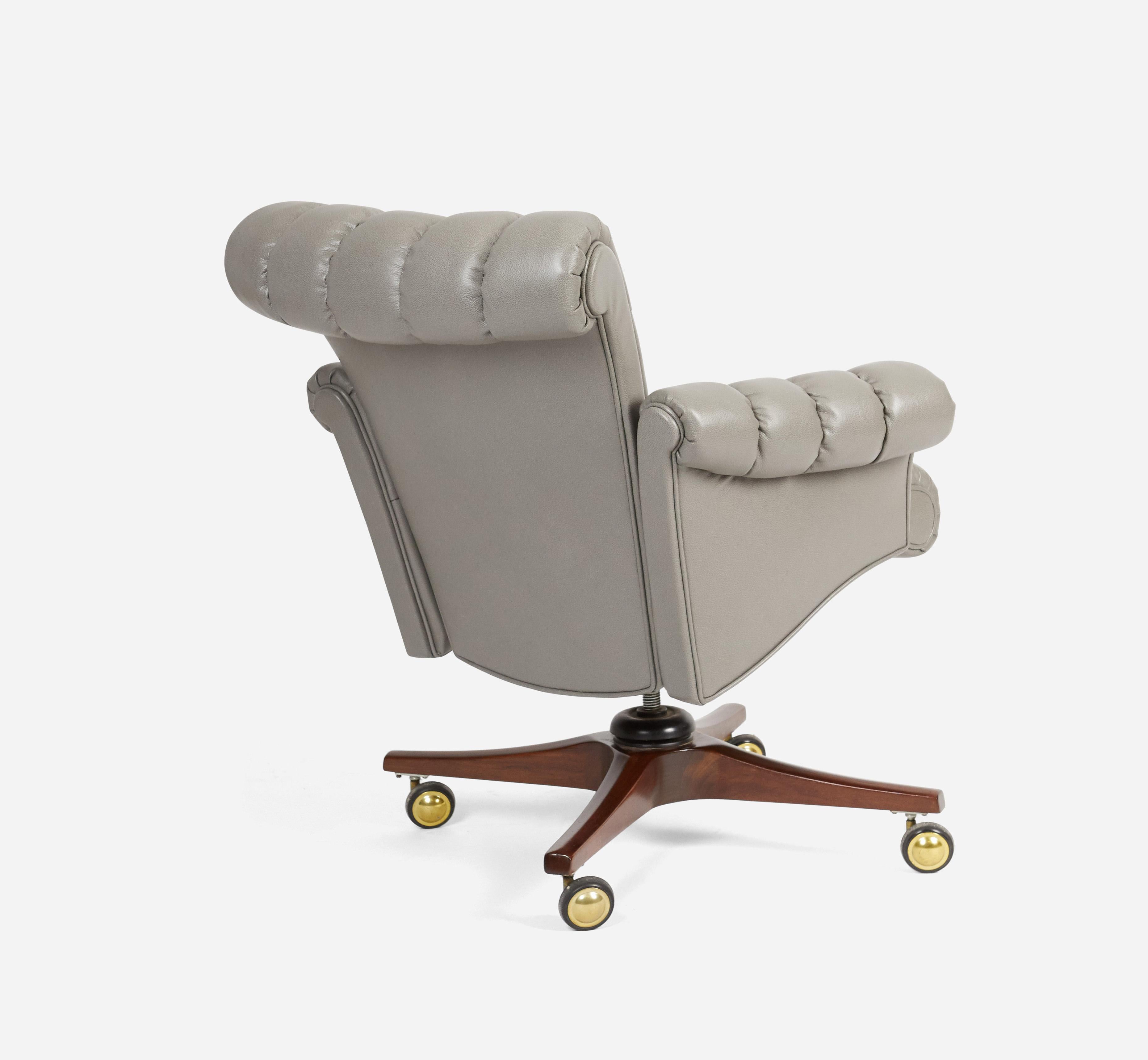 Executive desk chair, Dunbar model 932 