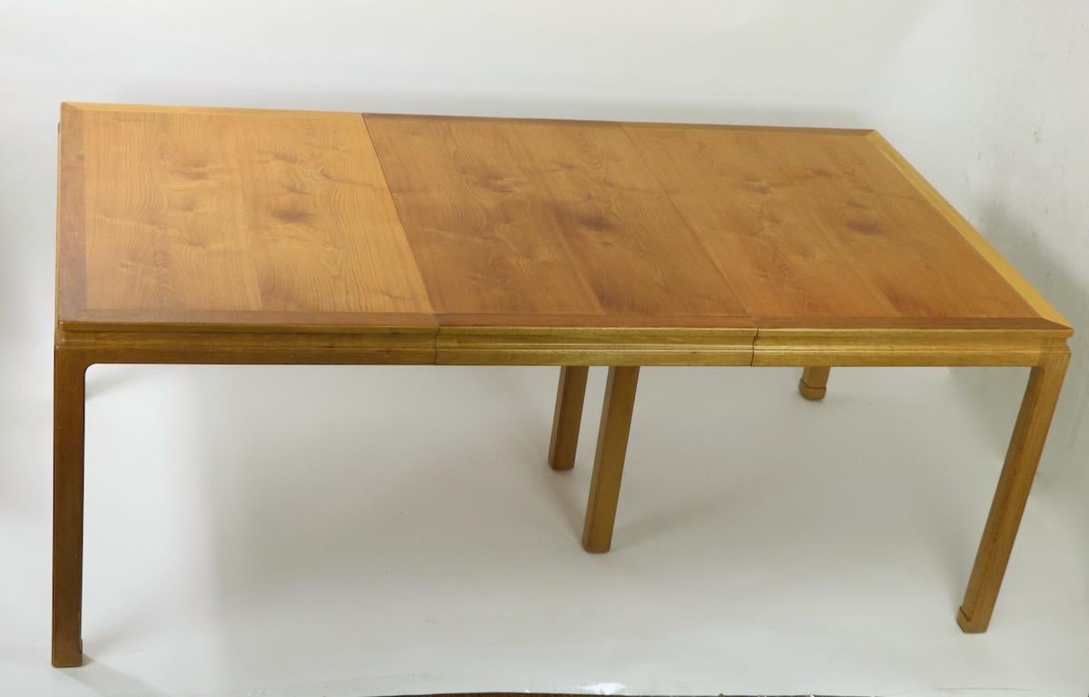 20th Century Dunbar Extension Dining Table by Wormley For Sale