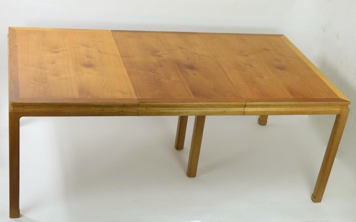 Mahogany Dunbar Extension Dining Table by Wormley For Sale