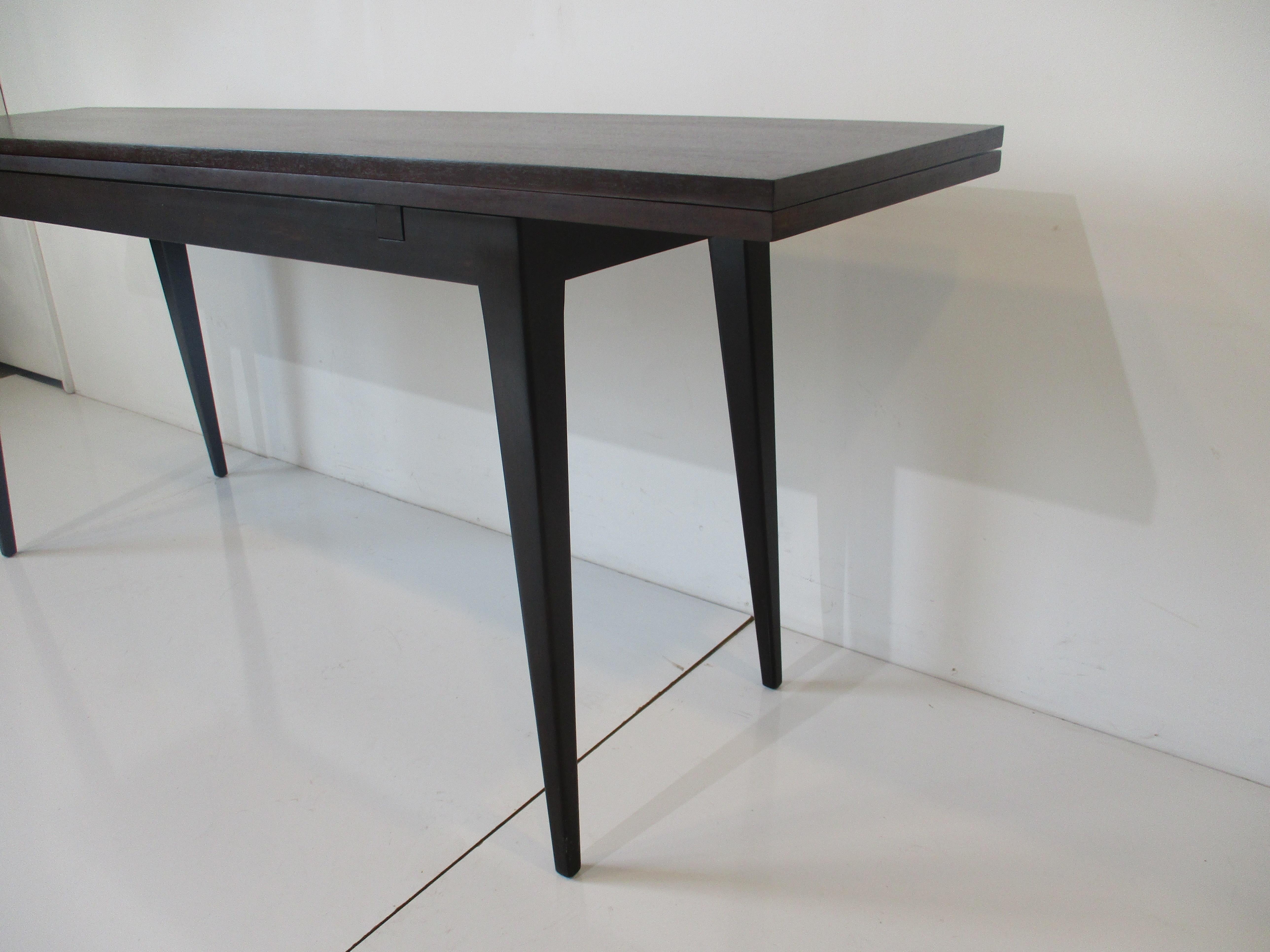 Dunbar Filp Top Console / Dining Table by Edward Wormley 4