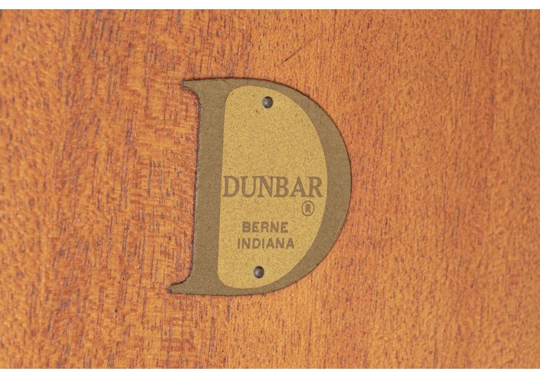 20th Century Dunbar Furniture Midcentury Mahogany Games Table For Sale