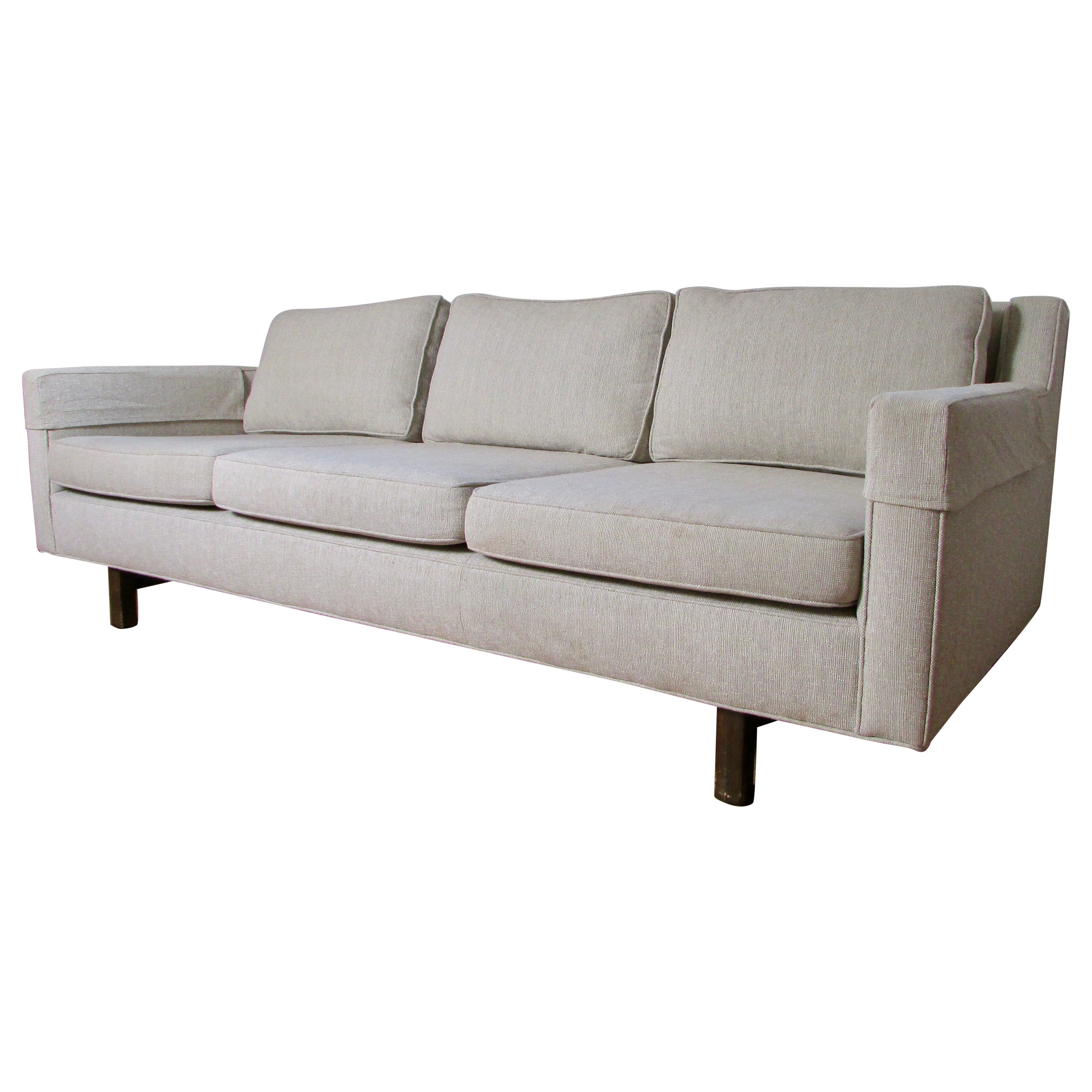 Dunbar Furniture gepolstertes Dreisitzer-Sofa aus der Mitte des Jahrhunderts