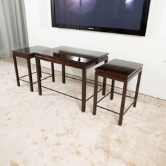 Dunbar Janus: 3er-Set Schachteltische von Edward Wormley von Alan Moss