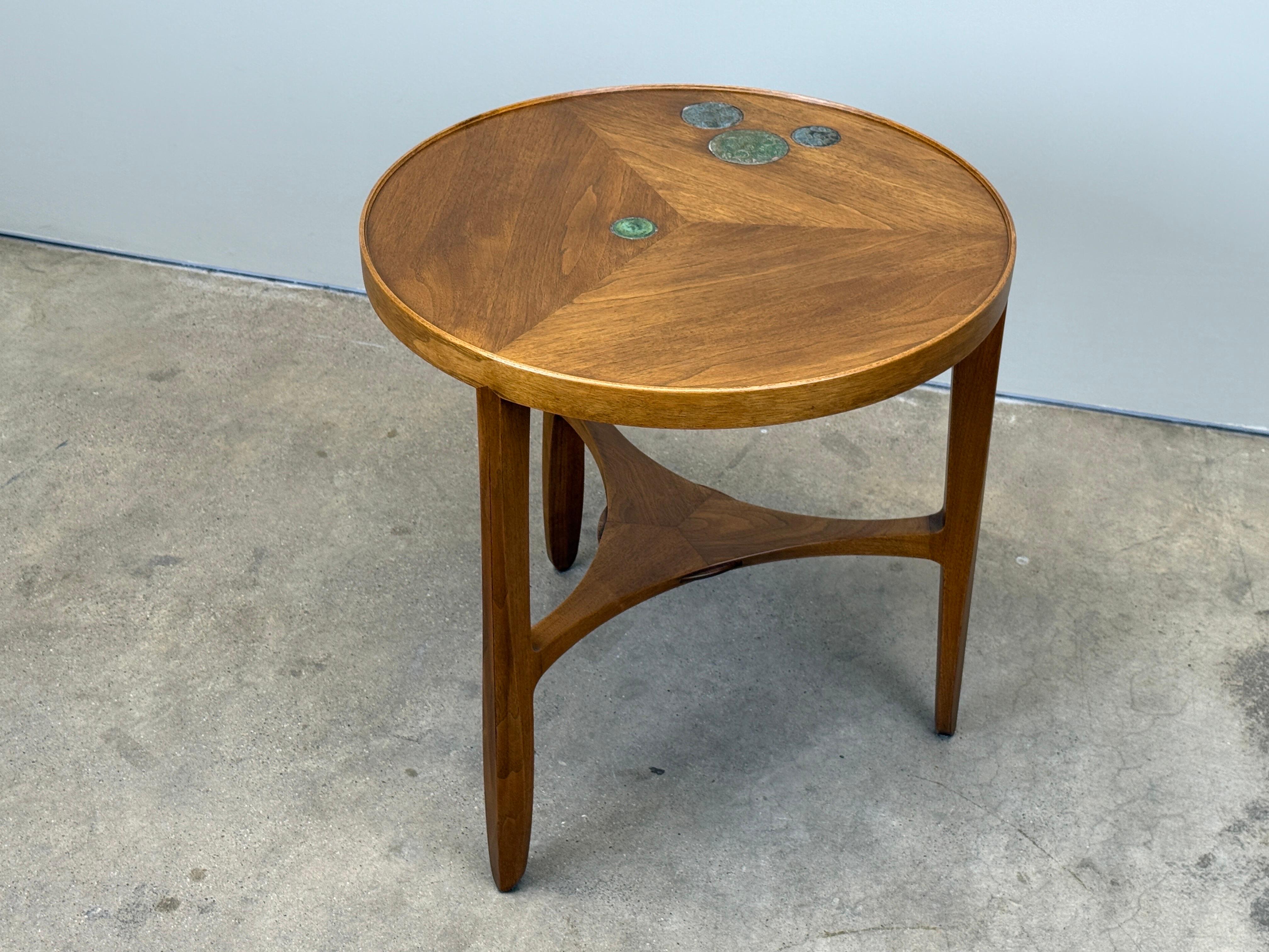 Dunbar Janus Tisch von Edward Wormley mit Natzler-Fliesen im Angebot 6