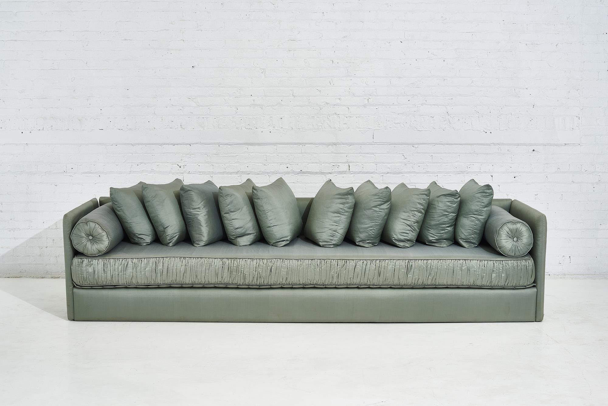 Dunbar “Kips Bay Sofa” by John Saladino edited by Stanley Tigerman for an interior.