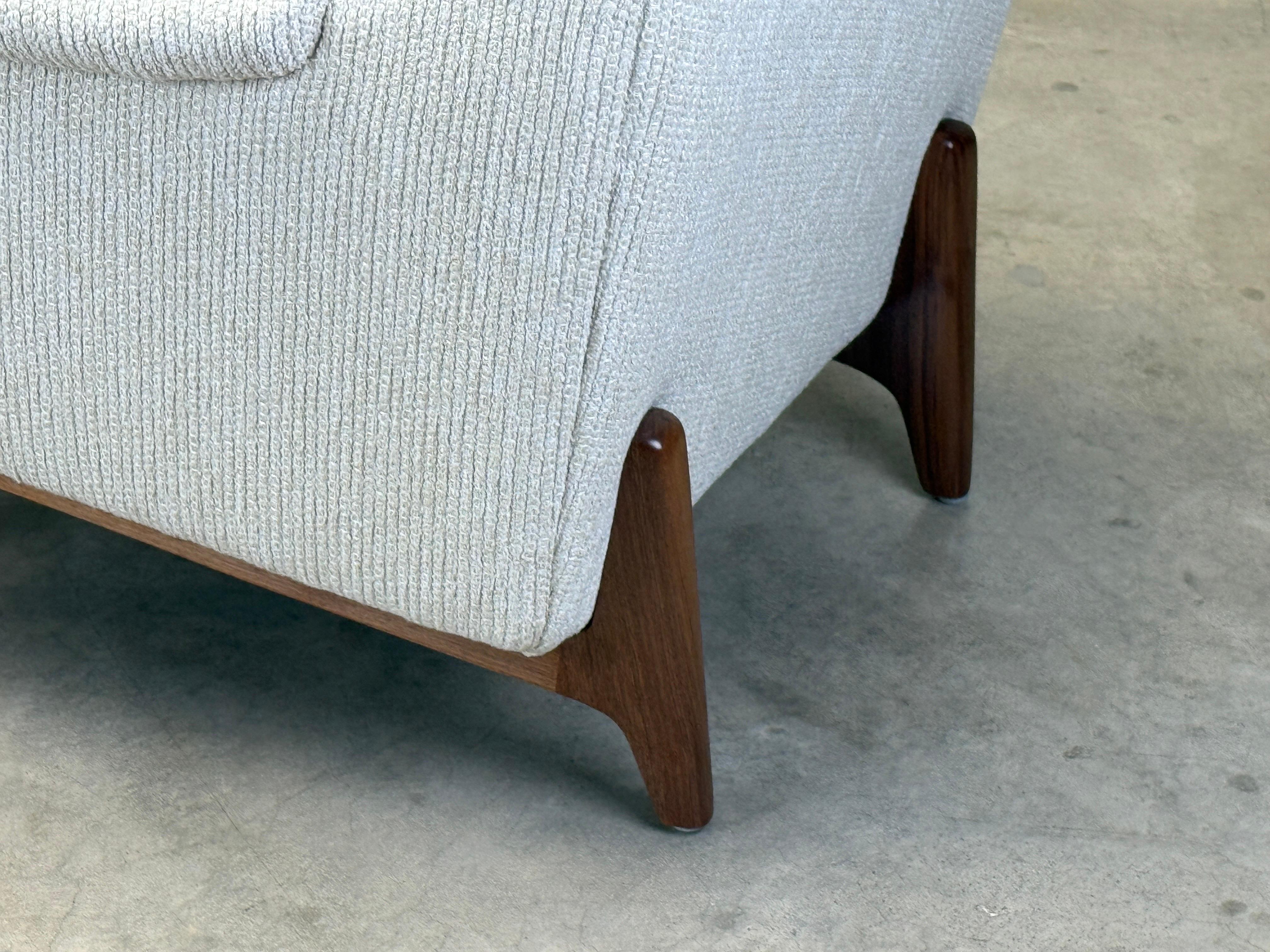 Chaise longue et pouf Dunbar en vente 6