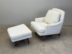 Sedia da salotto e ottomana Dunbar