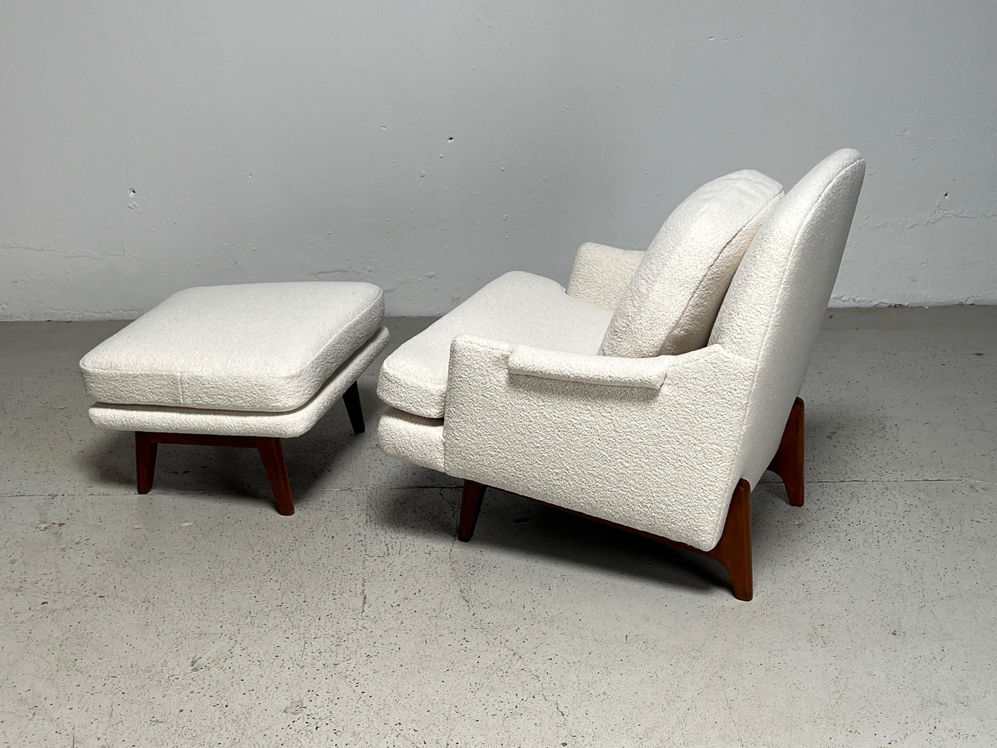 Dunbar Lounge Chair and Ottoman 1