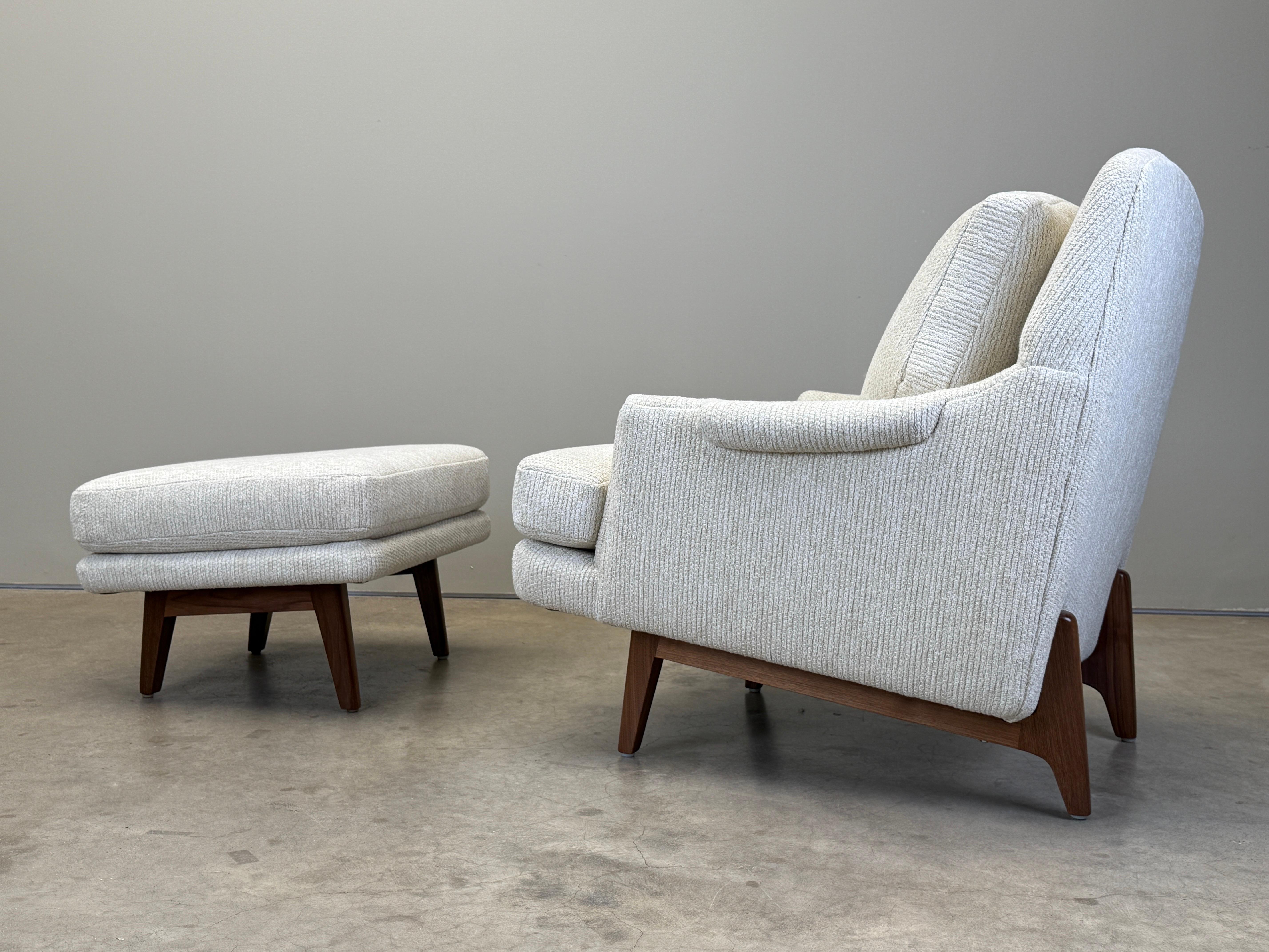 Chaise longue et pouf Dunbar en vente 4