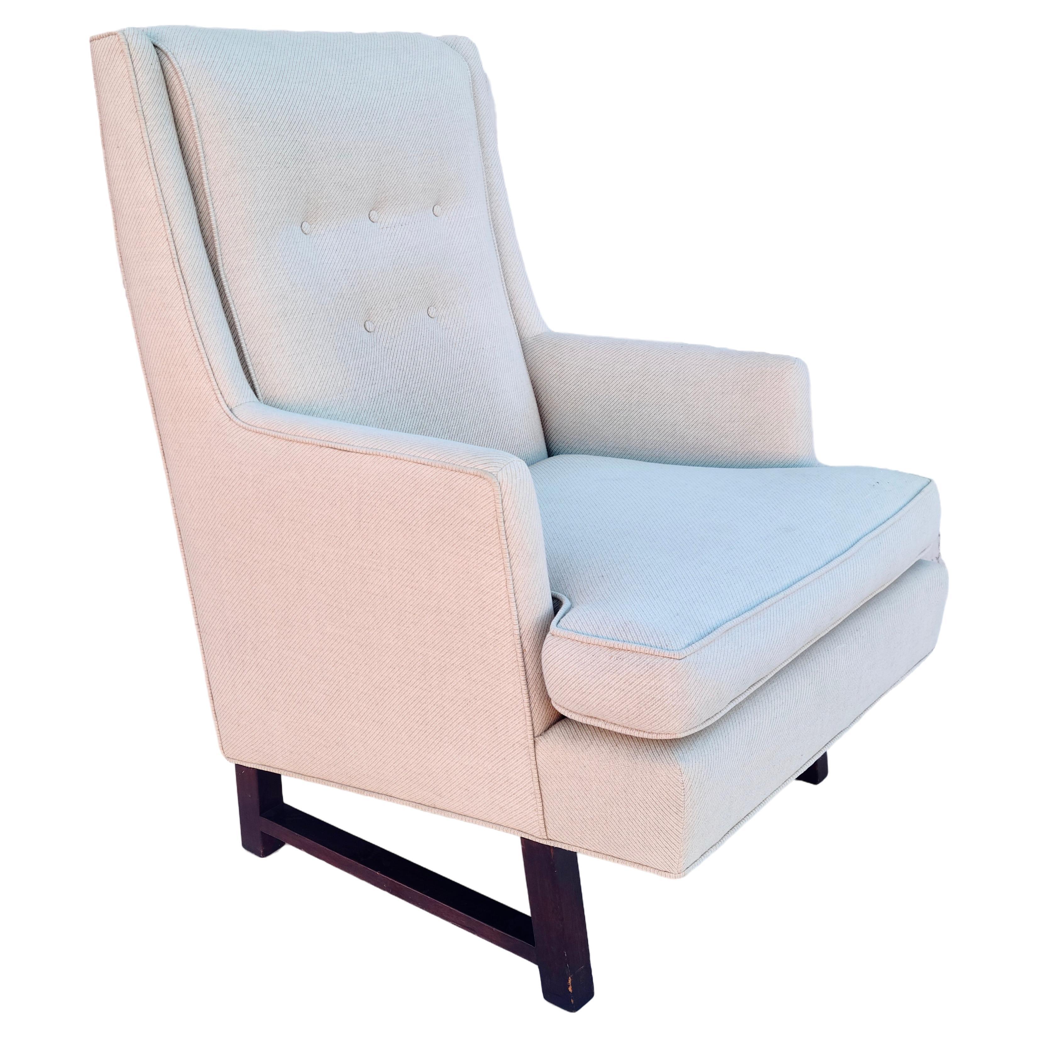 Mid-20th Century Dunbar Lounge Chair designed by Edward Wormley For Sale