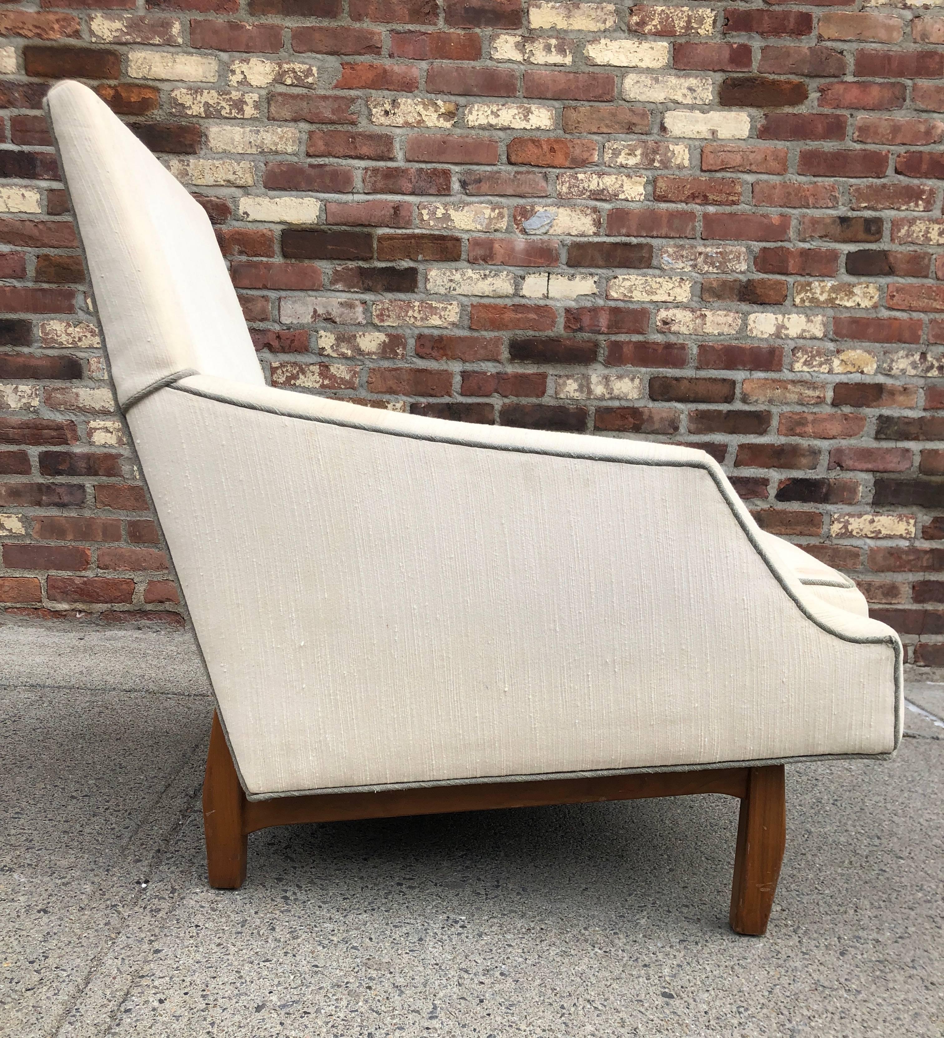 American Dunbar Lounge Chair For Sale