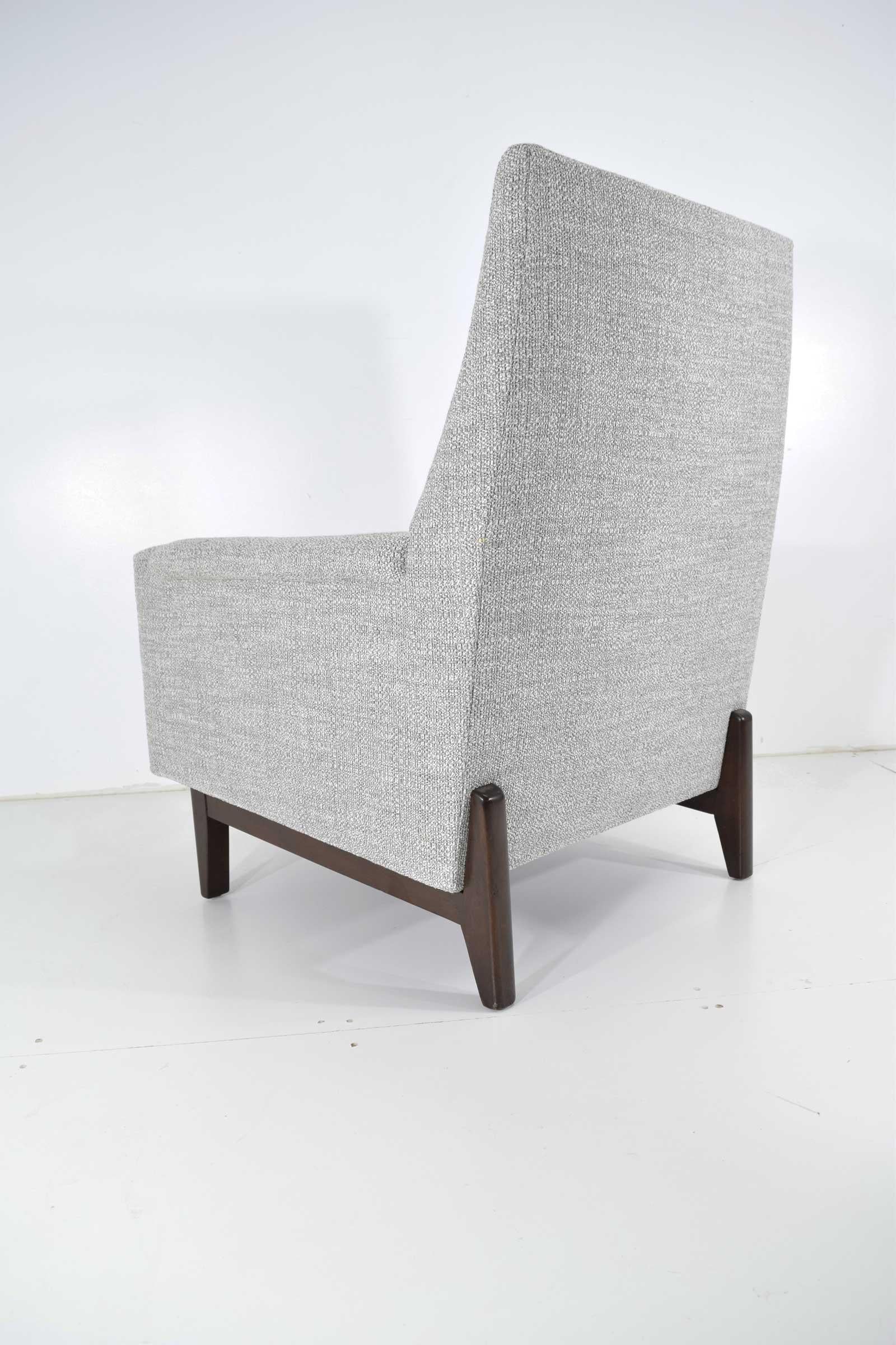 American Dunbar Lounge Chair in New Upholstery
