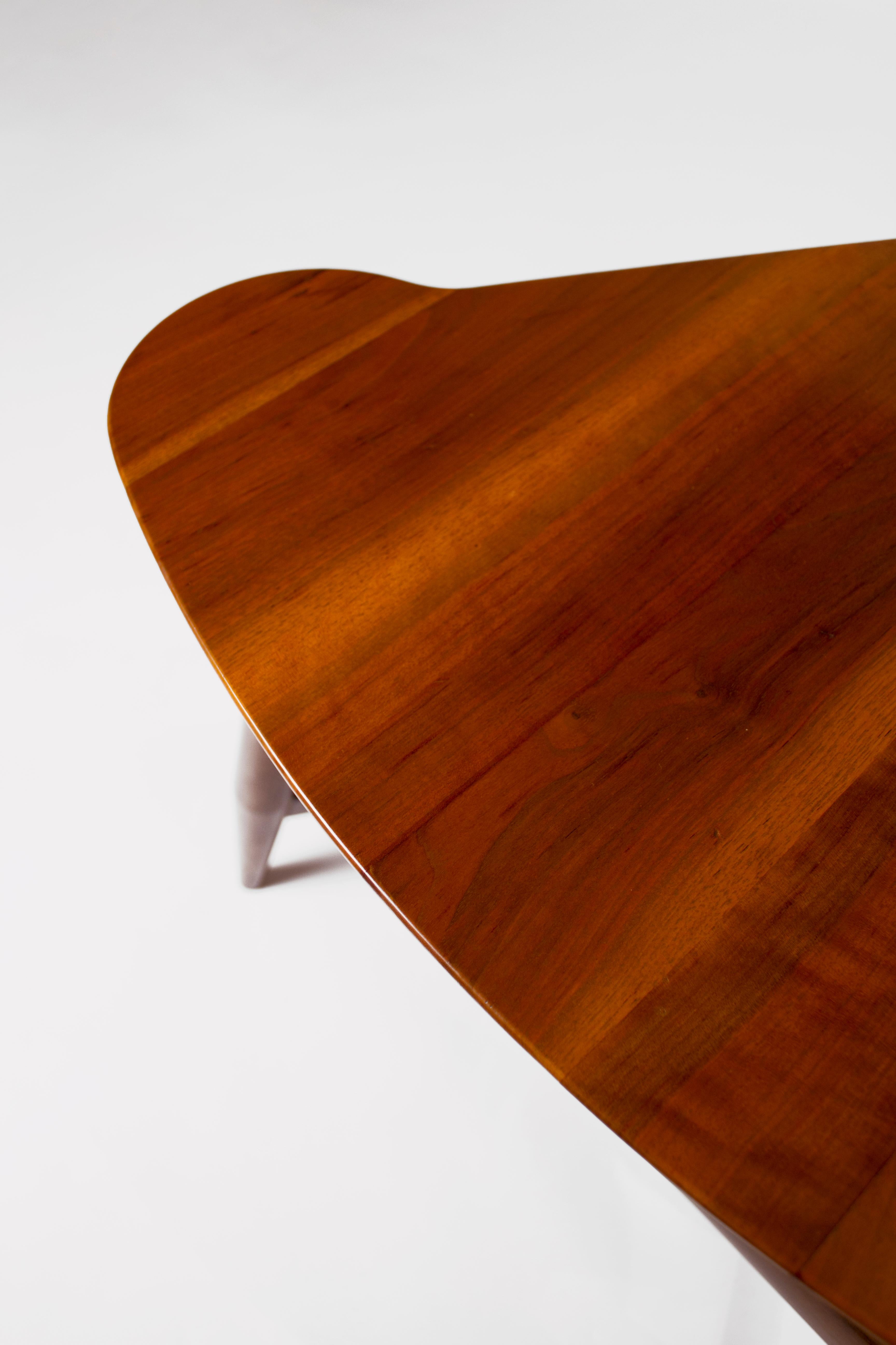 Mahogany Dunbar Magazine Table by Edward Wormley for Dunbar