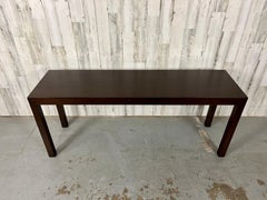 Dunbar Mahogany Console Table