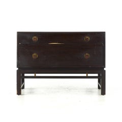 Dunbar Mid Century 2-Drawer Chest Nightstand