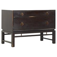 Dunbar Mid Century 2-Drawer Chest Nightstand