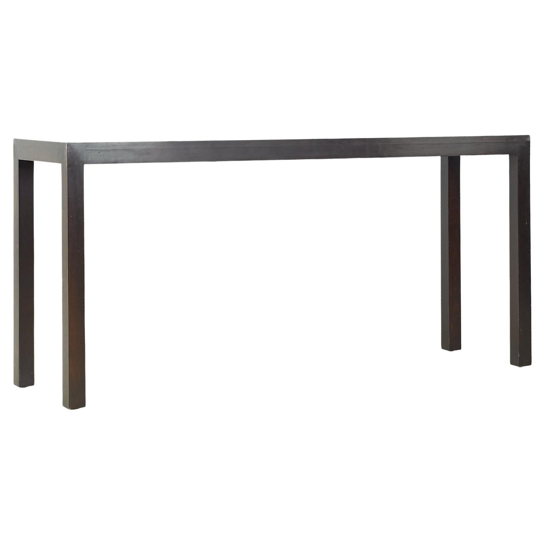 Dunbar Midcentury Mahogany Console Table For Sale