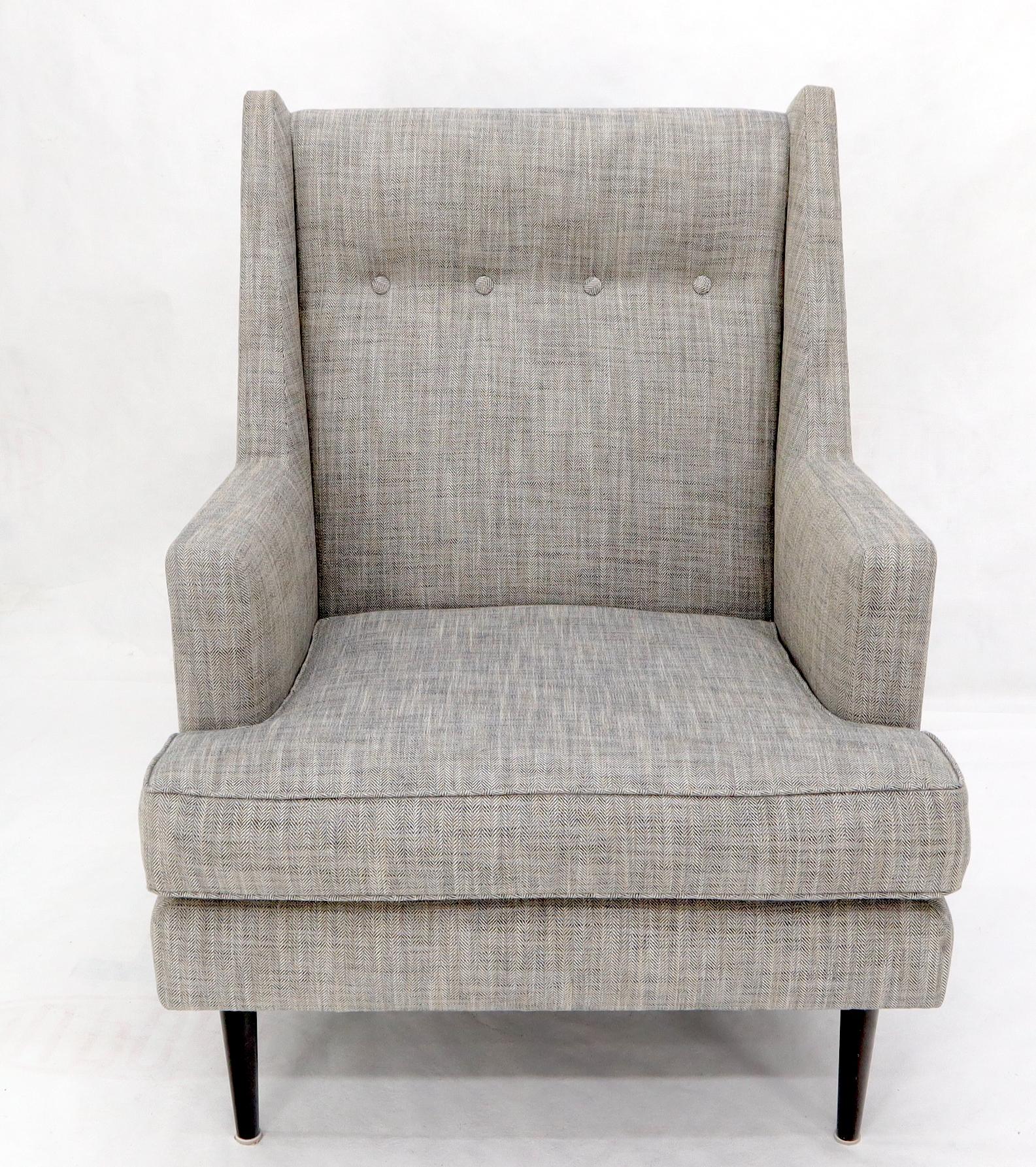 Dunbar Mid-Century Modern Lounge Chair Restored For Sale 4