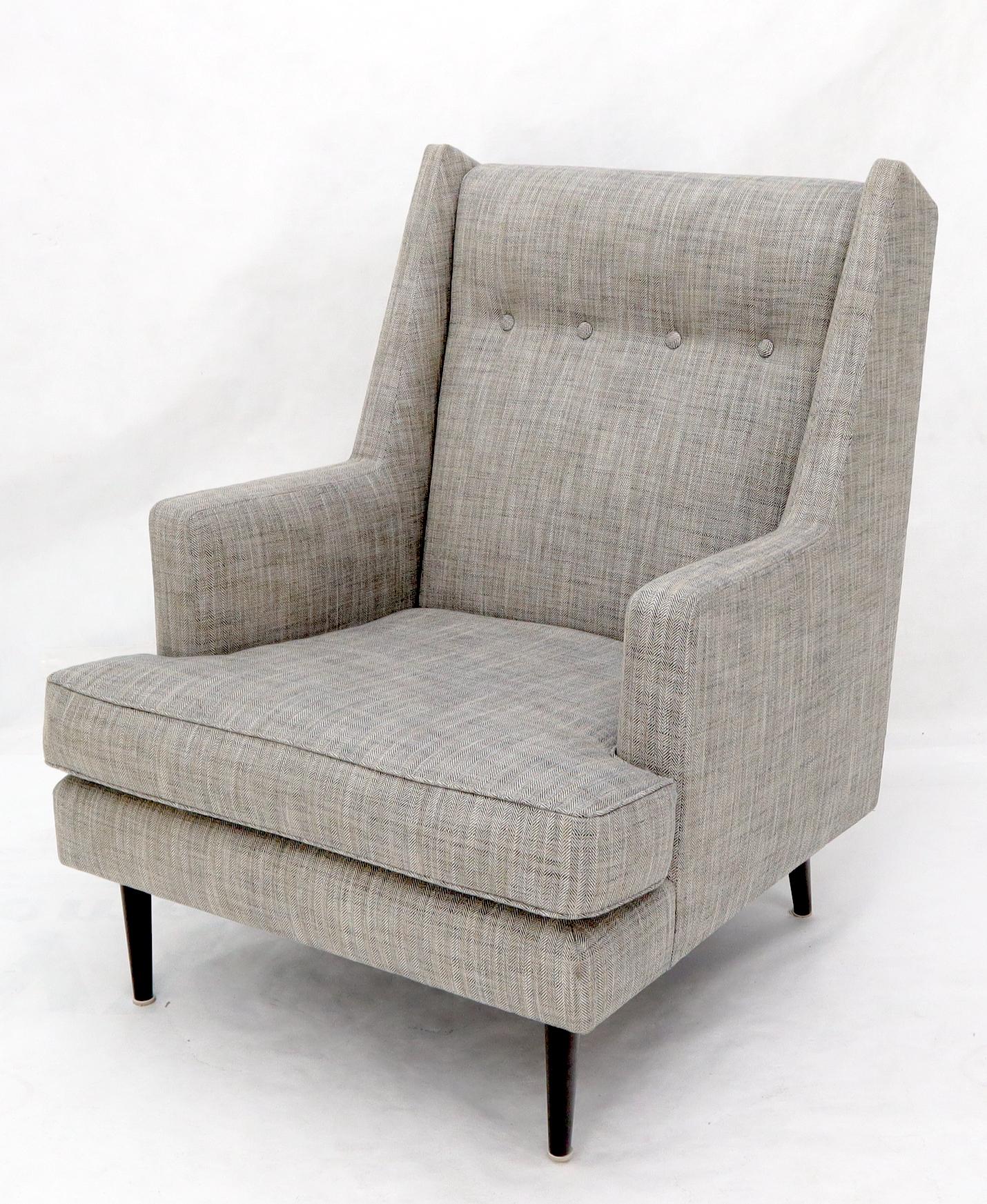 Dunbar Mid-Century Modern Lounge Chair Restored For Sale 5