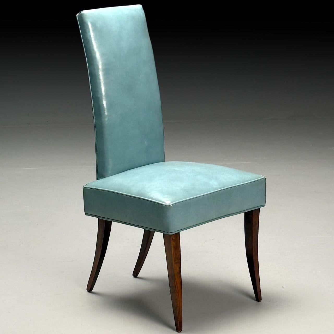 Dunbar, Mid-Century Modern, Occasional Chairs, Leather, Rosewood, 1950s For Sale 1