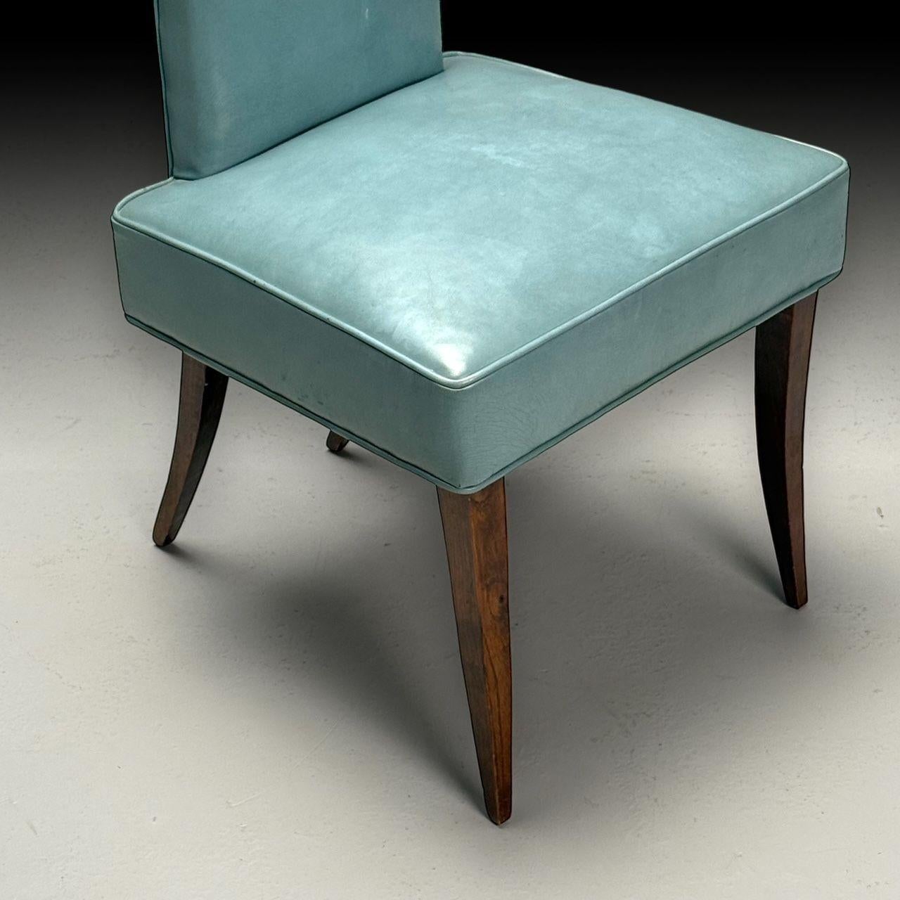 Dunbar, Mid-Century Modern, Occasional Chairs, Leather, Rosewood, 1950s For Sale 2